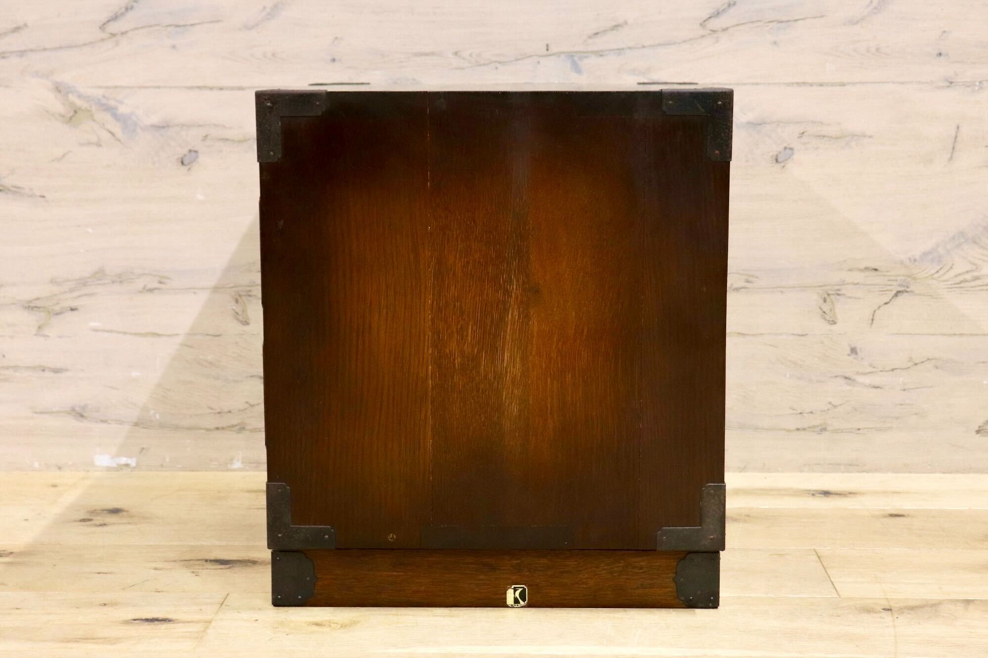 GMIH85B○飛騨産業 / HIDA キツツキ 小箪笥 小引き出し 収納箱 和製アンティーク 昭和レトロ 和室 和モダン