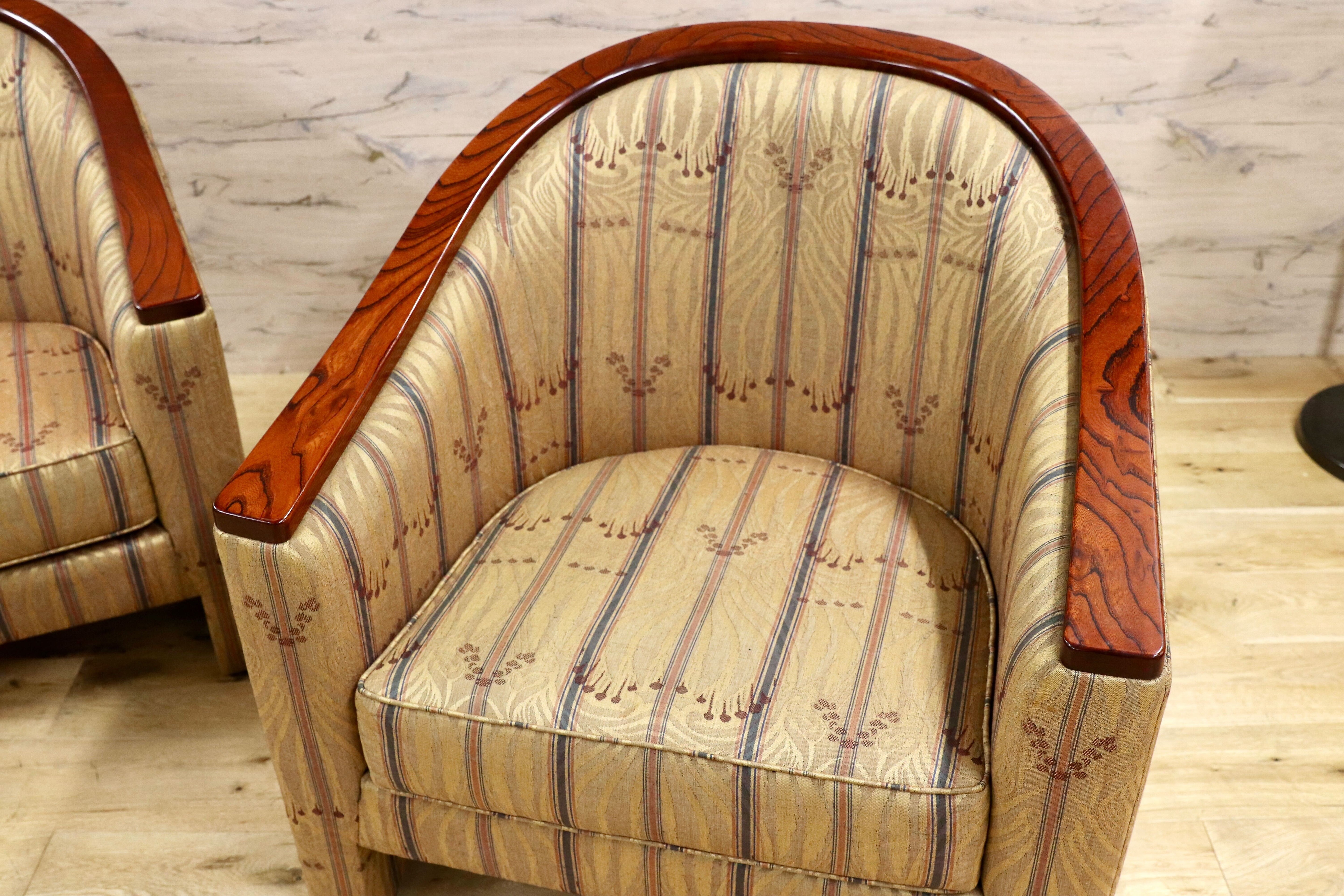 GMHS224○Saporiti Italia / サポリティイタリア 最高級 アームチェア 椅子 ラウンジチェア 2脚セット IDC大塚家具 ポストモダン 稀少