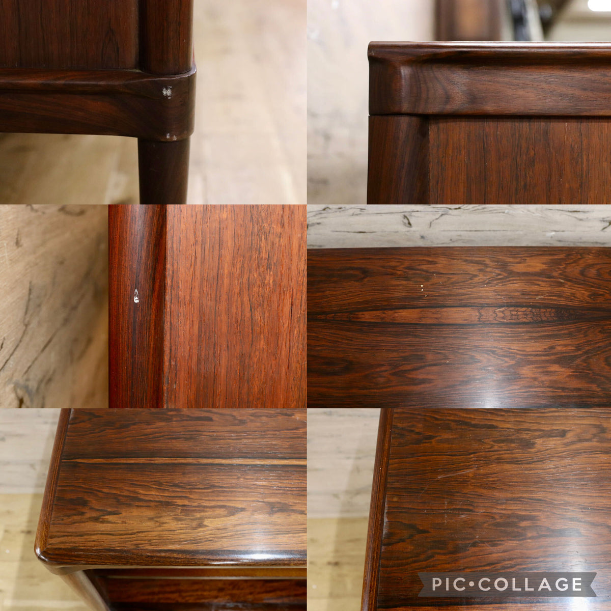 GMJH397○BRAMIN / ブラーミン Model 322 サイドボード H.W.Klein ローズウッド デンマーク製 北欧ヴィンテージ ミッドセンチュリー 稀少