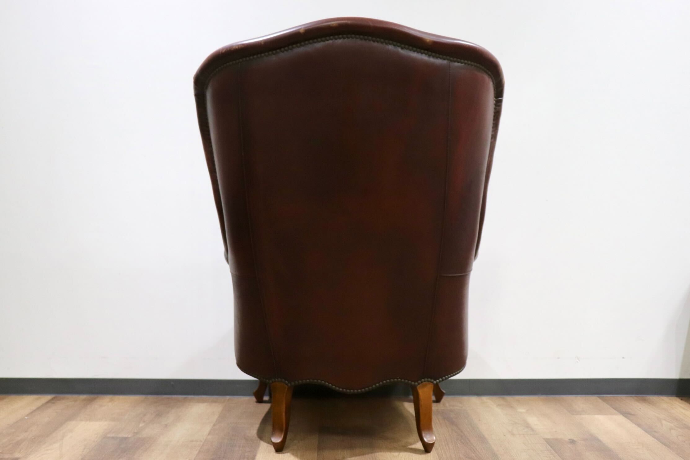 GMHO140○VARO.S.A. VALENTI / バロッサバレンティ 1人掛けソファ シングルソファ ラウンジチェア レザー スペイン最高峰 ヴィンテージ