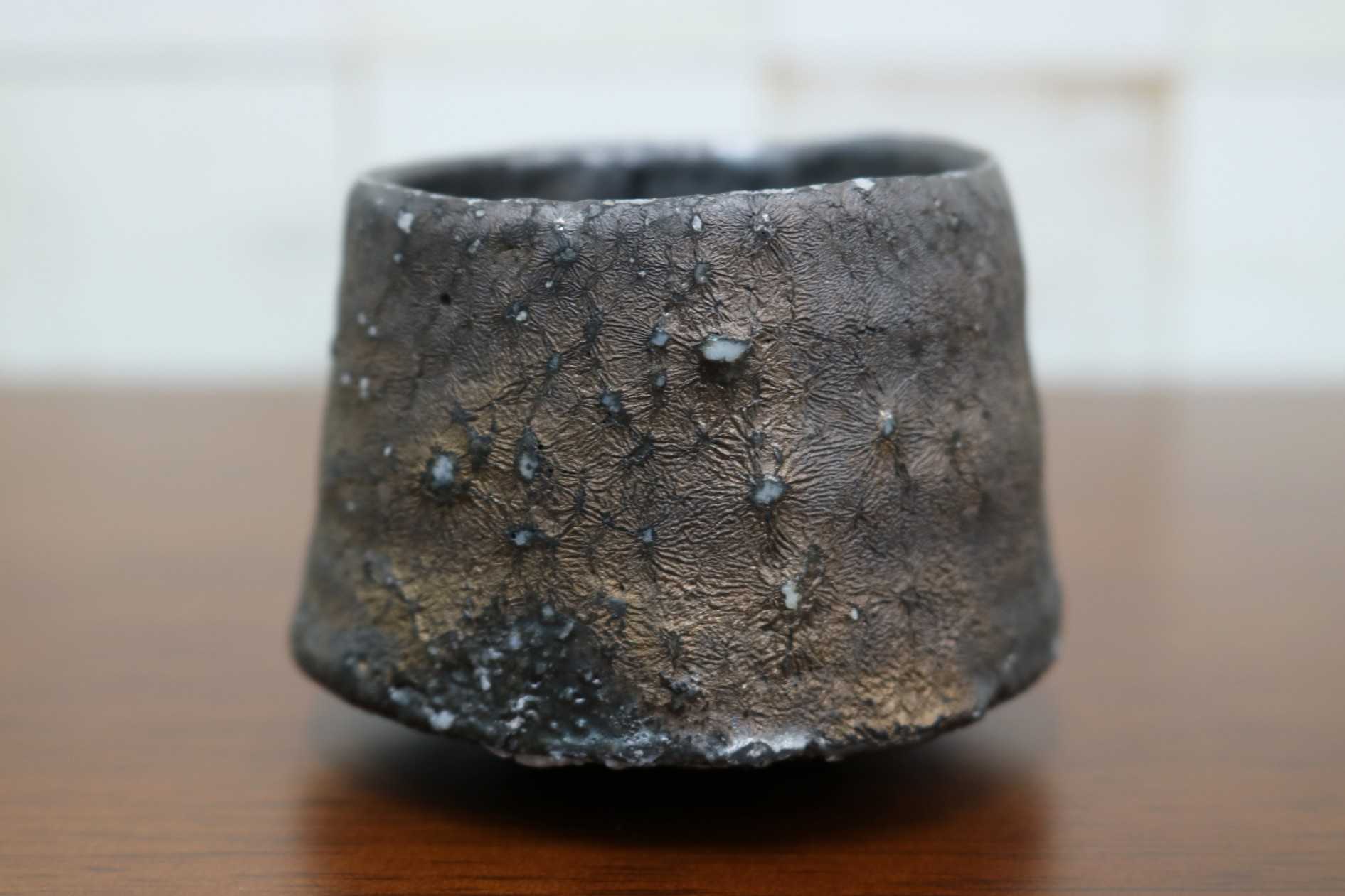 GMJO75○千代市陶房 清水万佐年 丹波焼 ぐい呑み 酒器 伝統工芸 丹波篠山 未使用