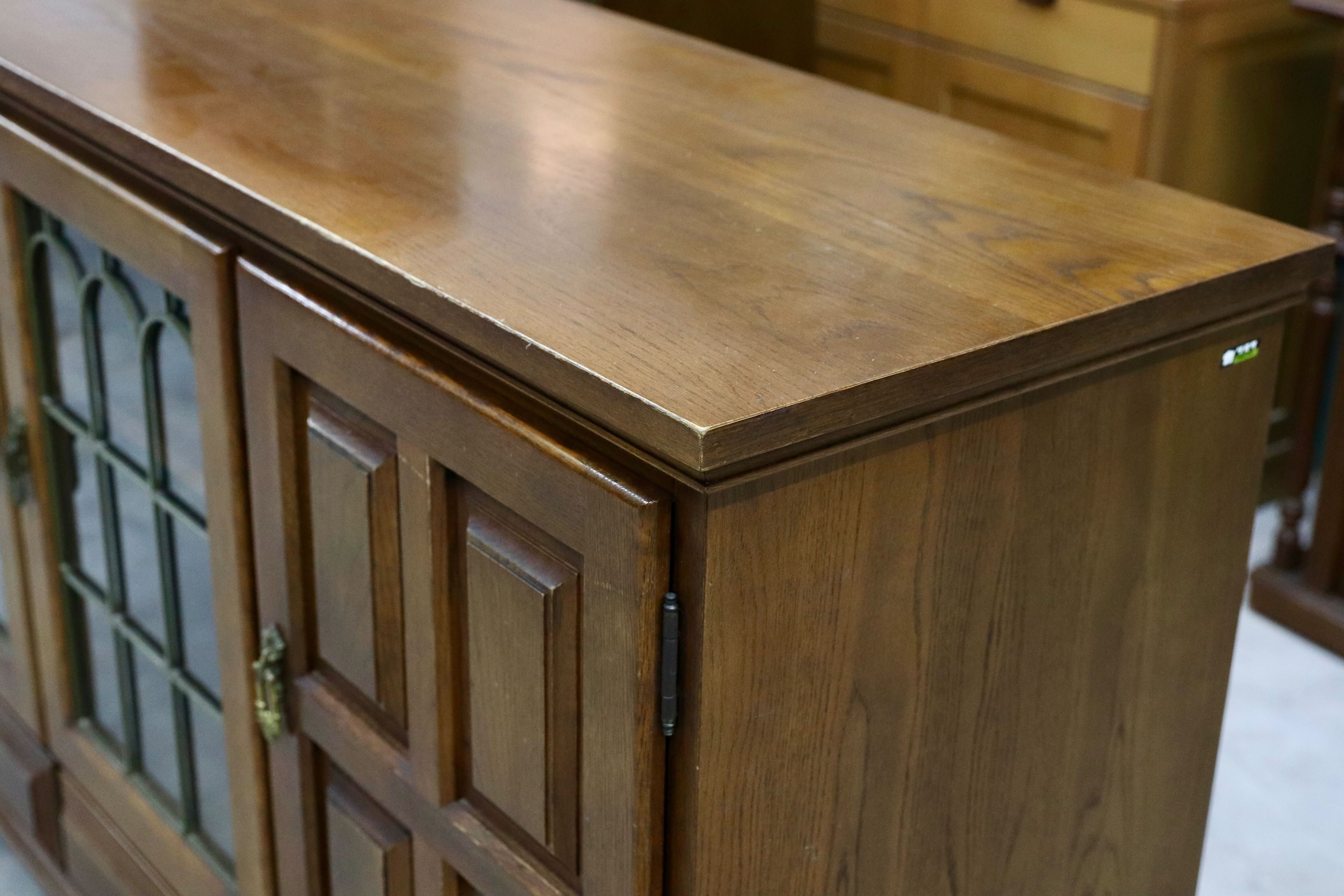 GMHH357○karimoku / カリモク オールド コロニアル サイドボード リビングボード クラシック 国産家具 ヴィンテージ アンティーク