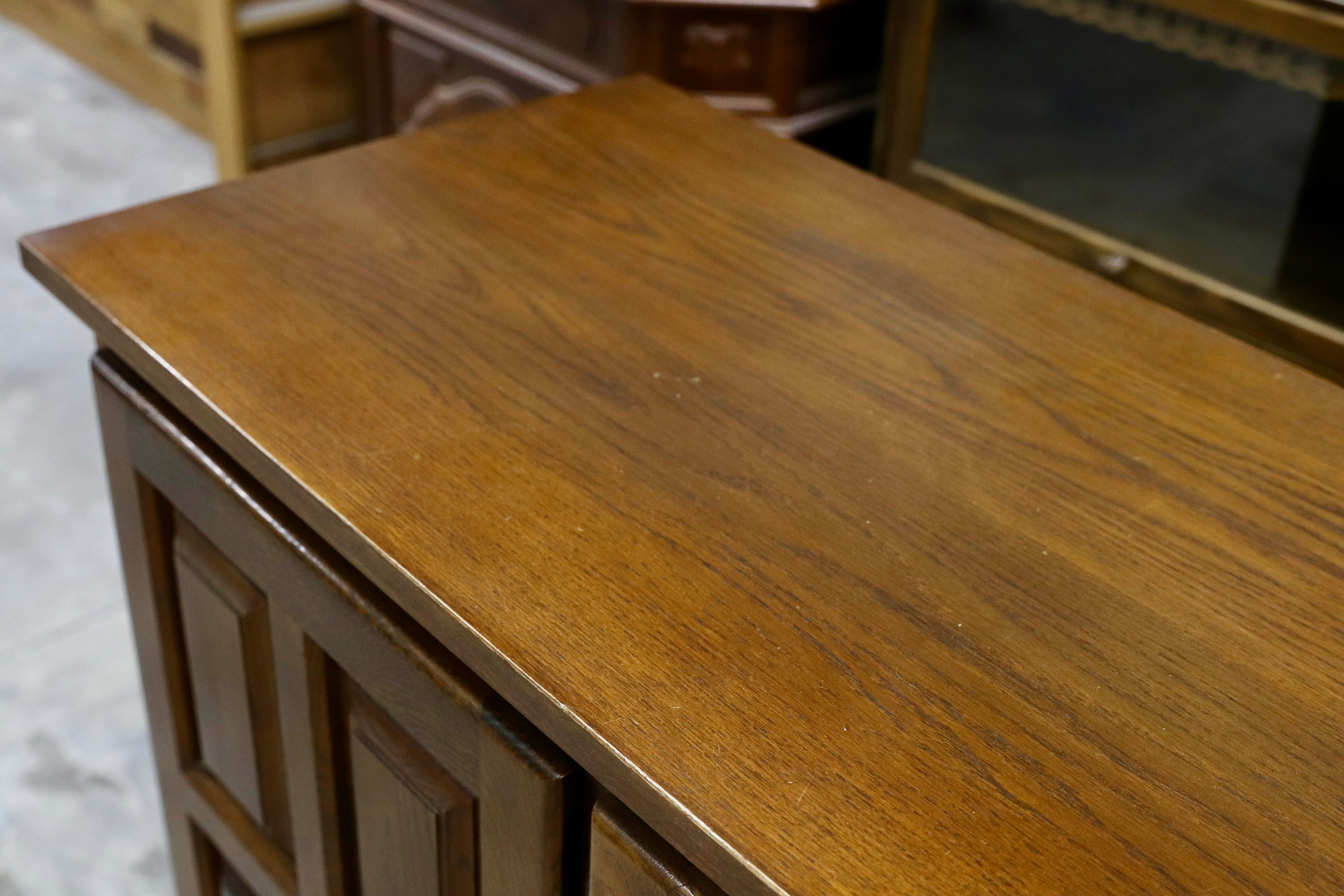 GMHH357○karimoku / カリモク オールド コロニアル サイドボード リビングボード クラシック 国産家具 ヴィンテージ アンティーク