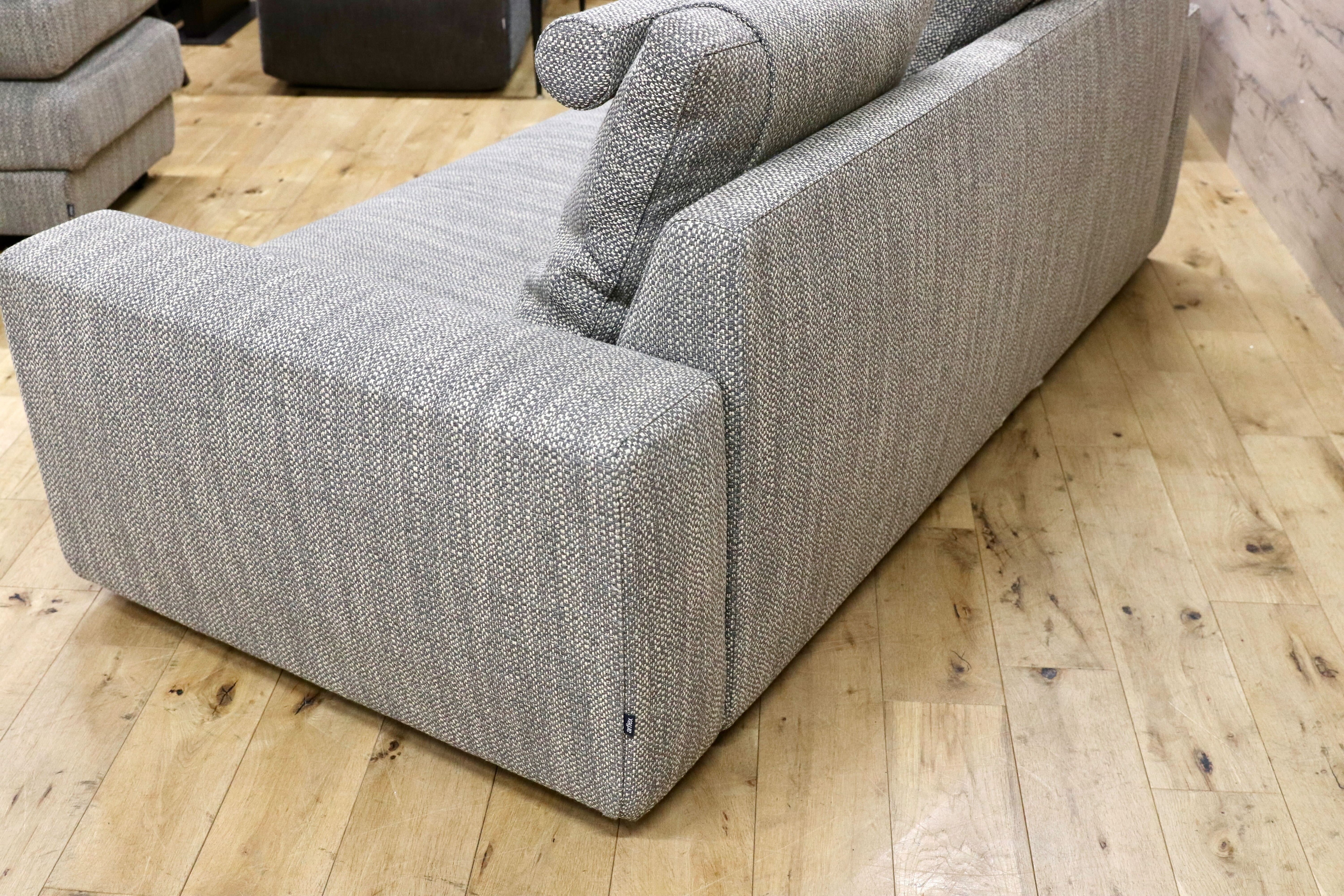 GMIH392A○arflex / アルフレックス SONA ソーナ 2.5人掛けソファ ラブソファ ファブリック イタリアモダン 定価約85万 美品