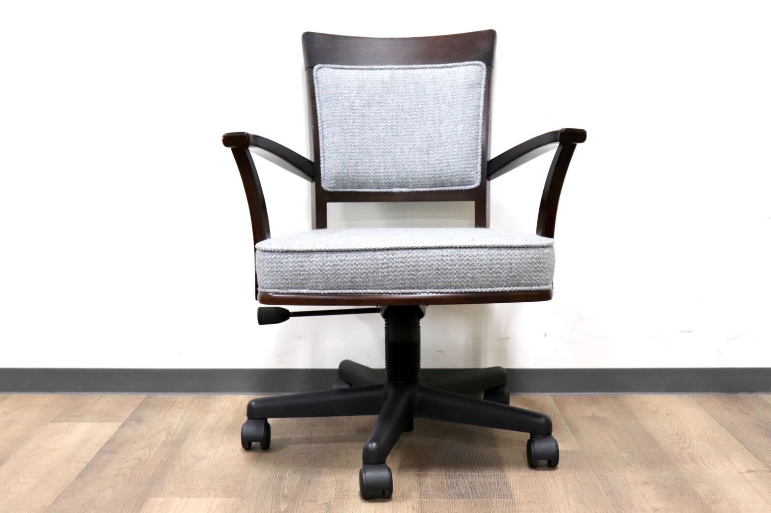 GMGK554B○冨士ファニチア / FUJI FANITURE デスクチェア 書斎椅子 ワークチェア 椅子 オフィス ファブリック モダン 国産家具