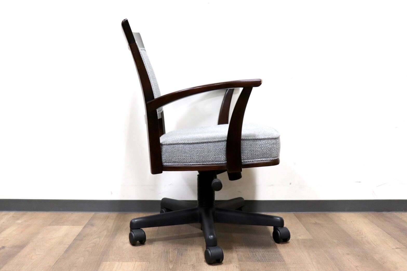 GMGK554B○冨士ファニチア / FUJI FANITURE デスクチェア 書斎椅子 ワークチェア 椅子 オフィス ファブリック モダン 国産家具