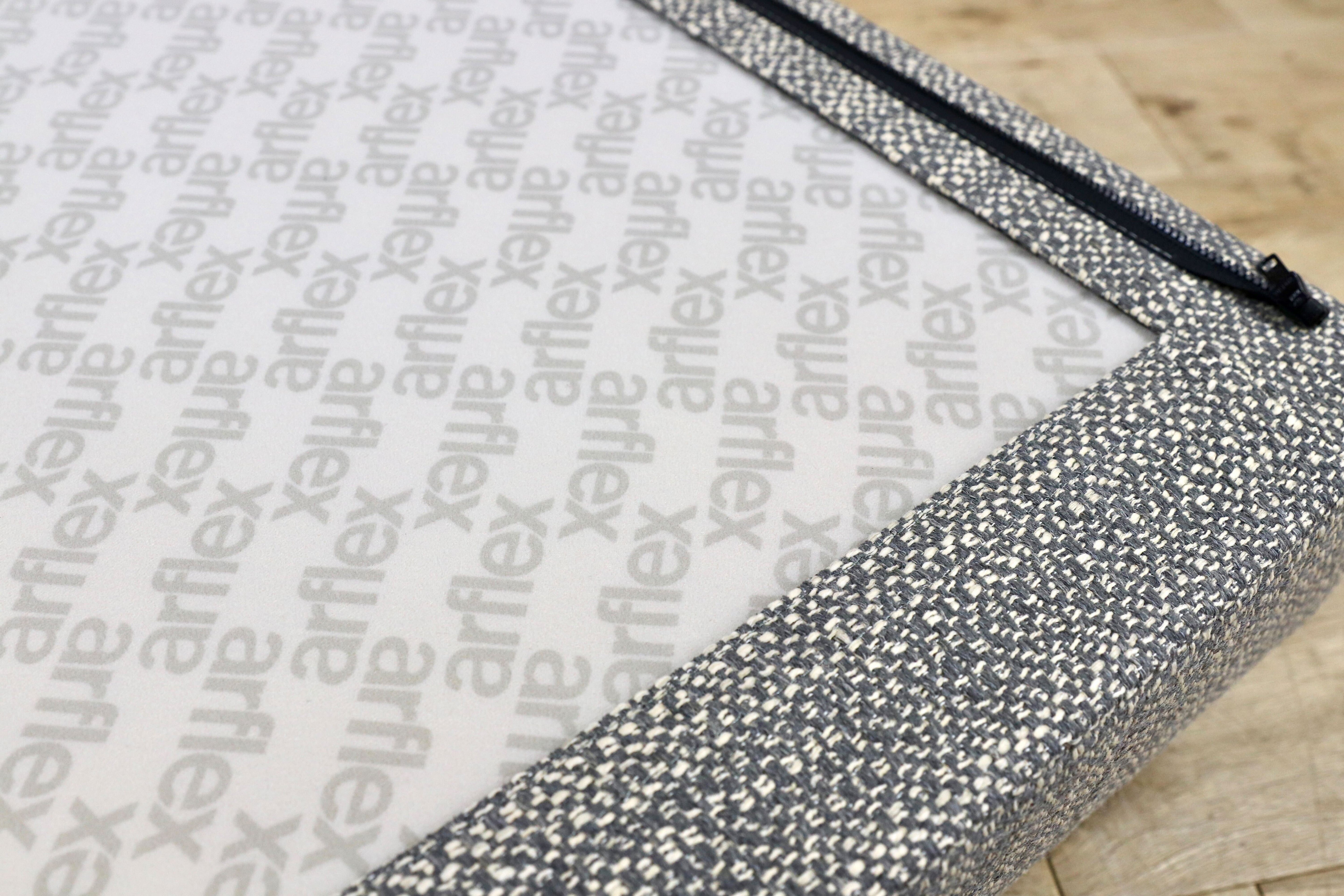 GMIH392B○arflex / アルフレックス A・SOFA 10 オットマン フットスツール ファブリック イタリアモダン 廃盤 定価約12万 展示品