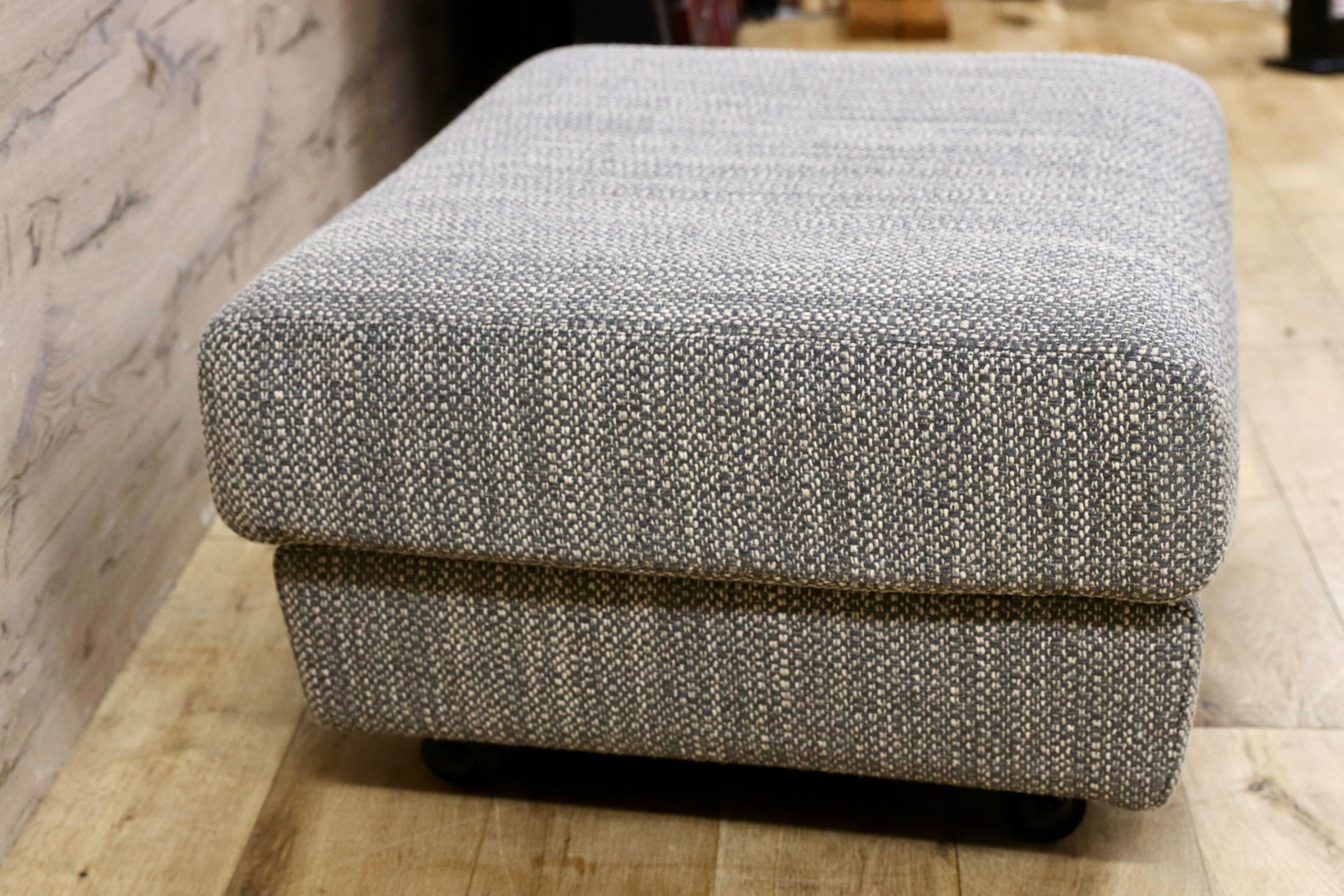 GMIH392C○arflex / アルフレックス A・SOFA 10 オットマン フットスツール ファブリック イタリアモダン 廃盤 定価約12万 展示品