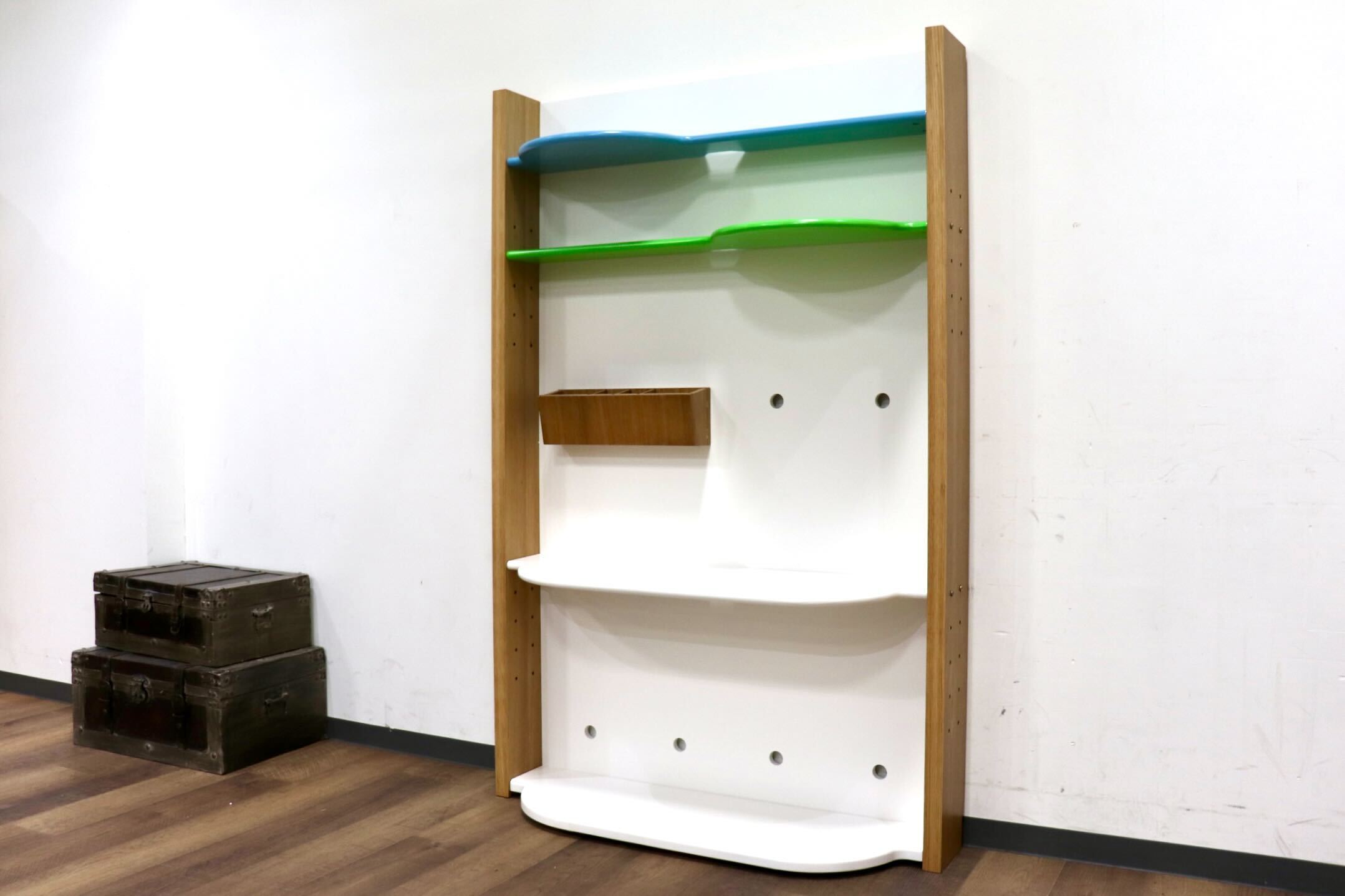 GMHN300C○MARGINAL / マージナル LKS-02 LUCE SHELF シェルフ ラック 飾り棚 什器 子供部屋 ホワイト ナチュラル 北欧スタイル 在庫品