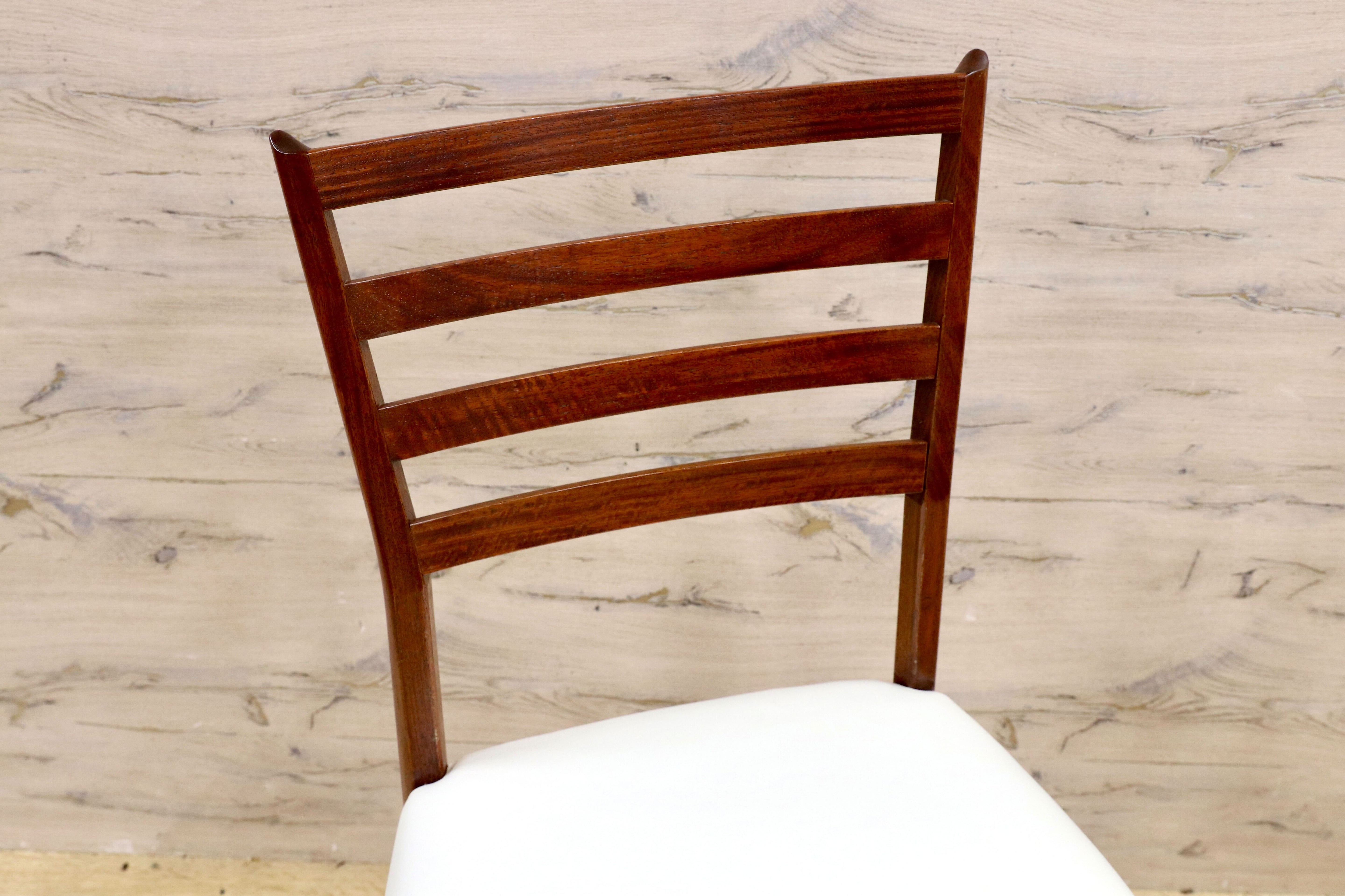 GMHN88A○karimoku / カリモク vivente ビベンテ ダイニングチェア 椅子 2脚セット 花梨無垢材 合皮 稀少 ヴィンテージ 定価約36万