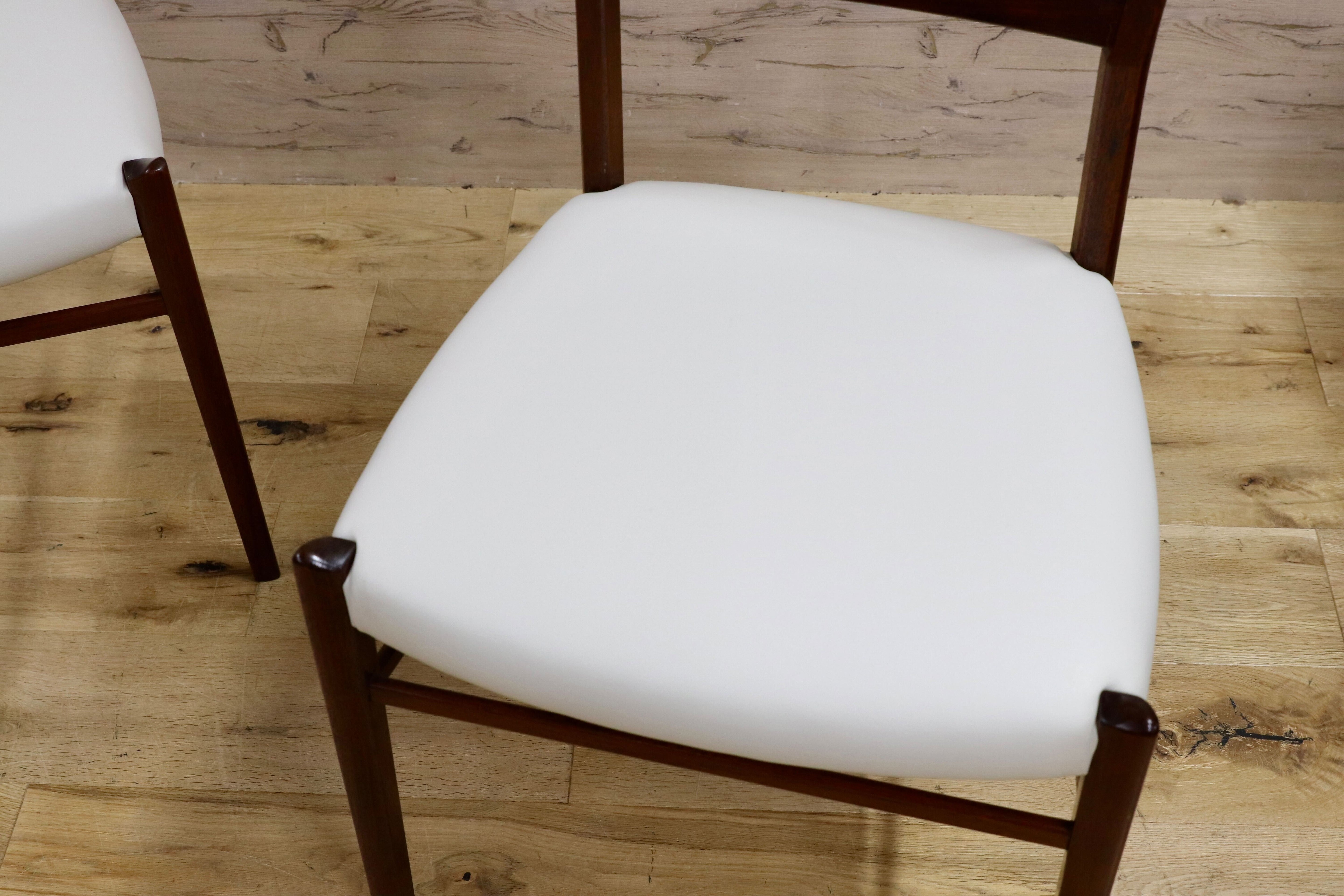 GMHN88A○karimoku / カリモク vivente ビベンテ ダイニングチェア 椅子 2脚セット 花梨無垢材 合皮 稀少 ヴィンテージ 定価約36万