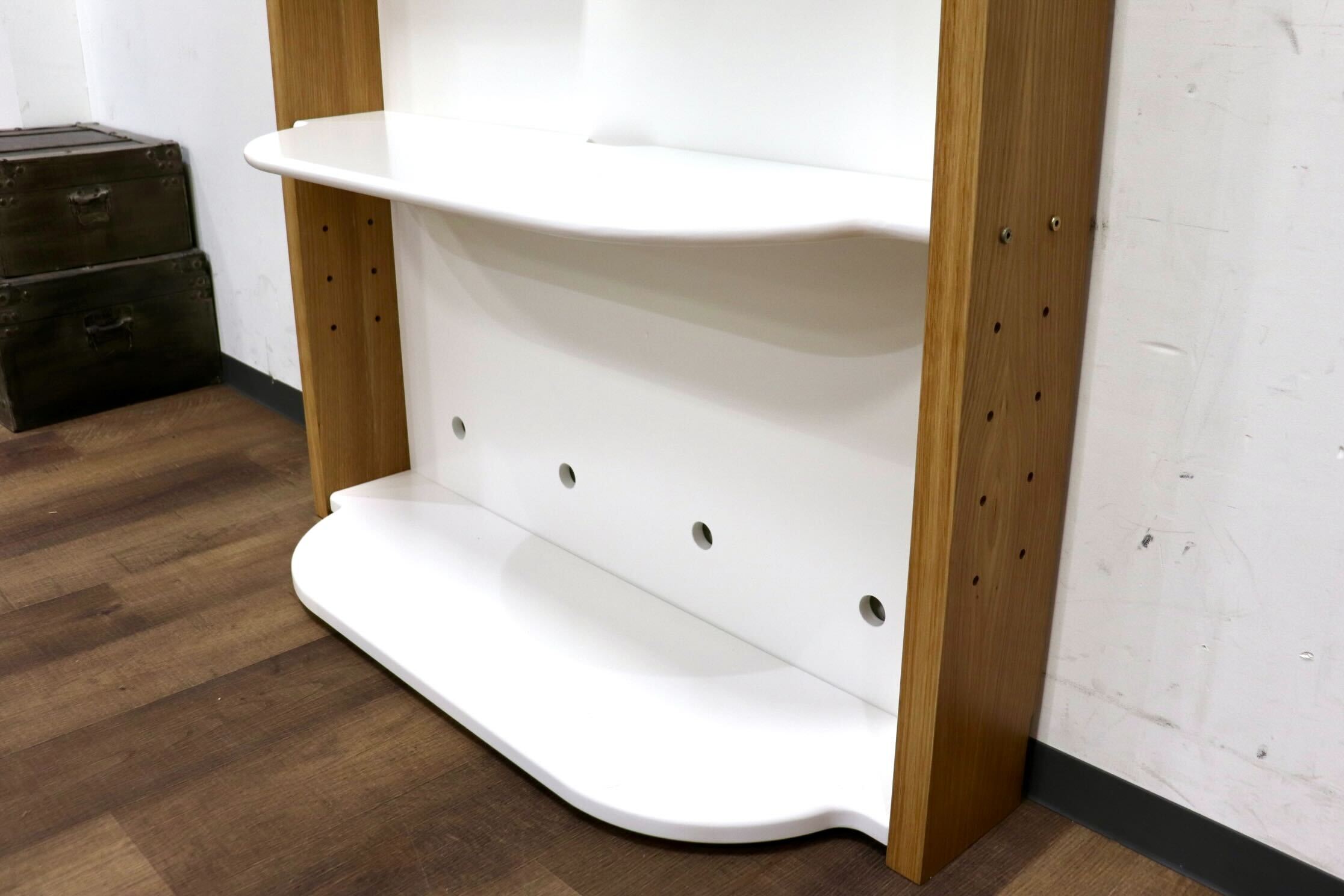GMHN300C○MARGINAL / マージナル LKS-02 LUCE SHELF シェルフ ラック 飾り棚 什器 子供部屋 ホワイト ナチュラル 北欧スタイル 在庫品