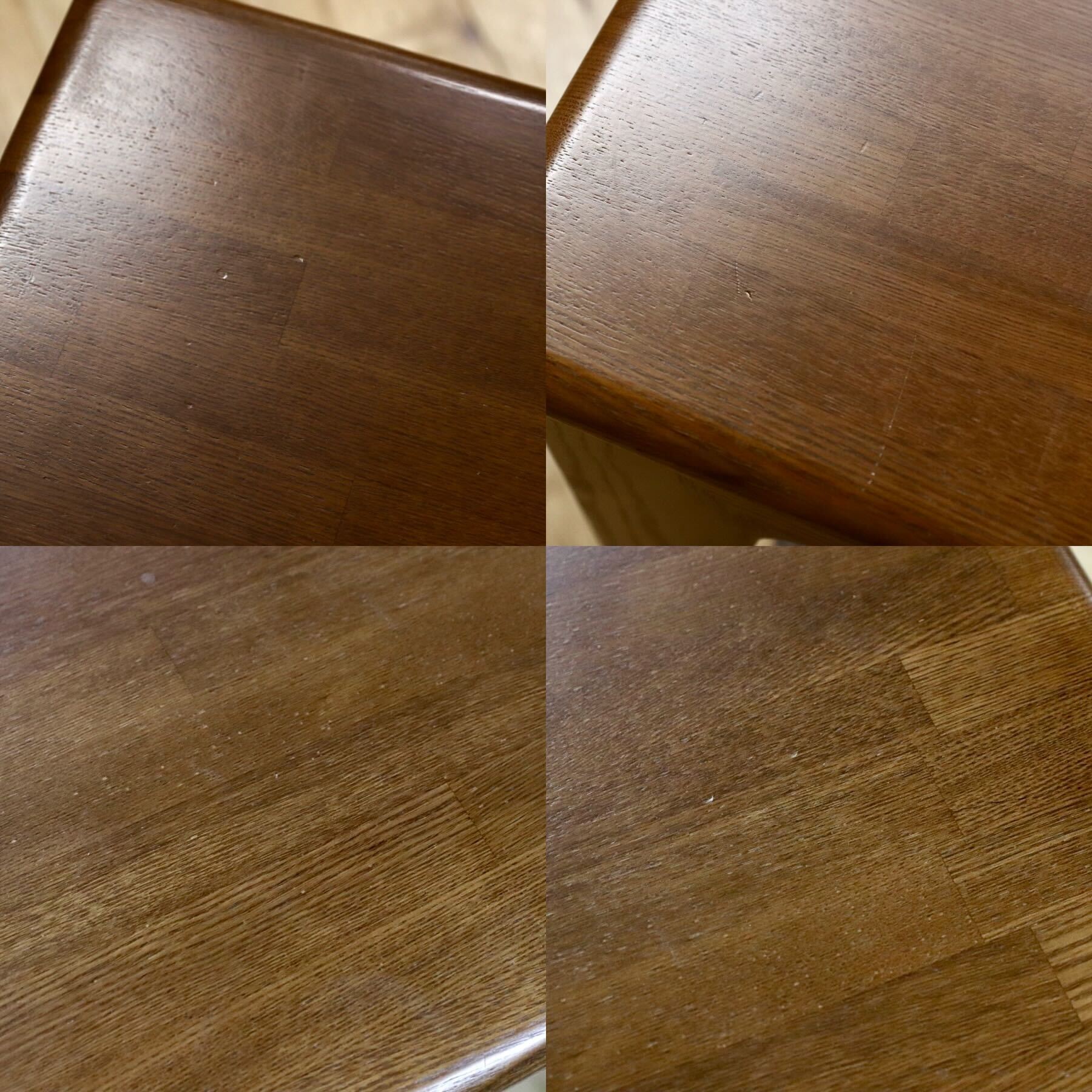 GMGT211○多慶屋 / TAKEYA ローテーブル カフェテーブル センターテーブル 楢材 オーク ブラウン 北欧スタイル