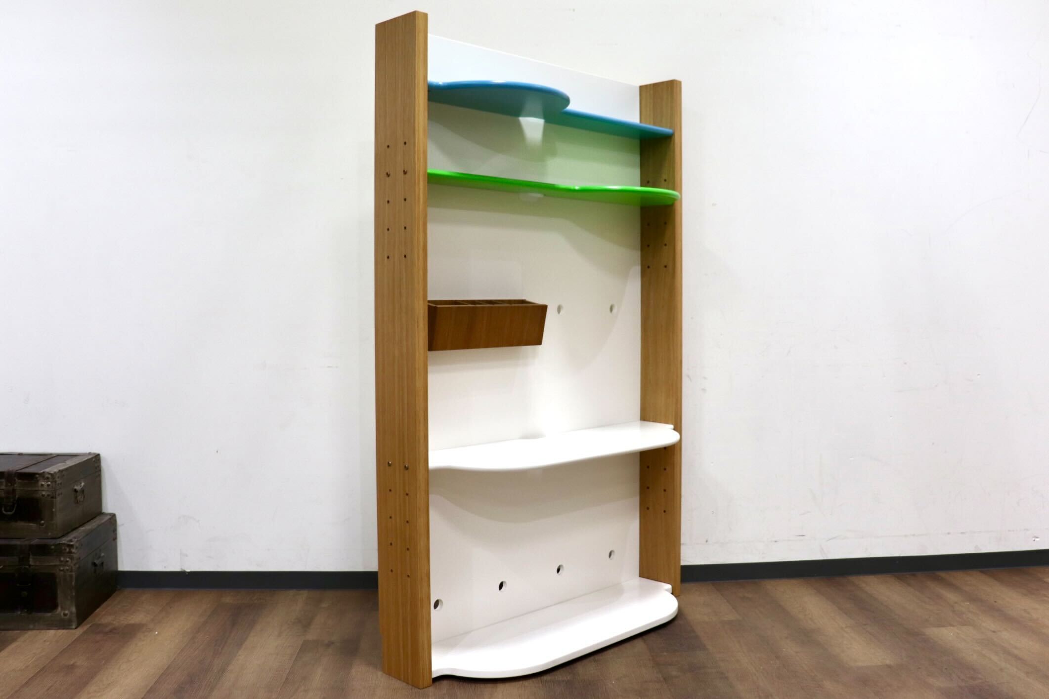 GMHN300C○MARGINAL / マージナル LKS-02 LUCE SHELF シェルフ ラック 飾り棚 什器 子供部屋 ホワイト ナチュラル 北欧スタイル 在庫品