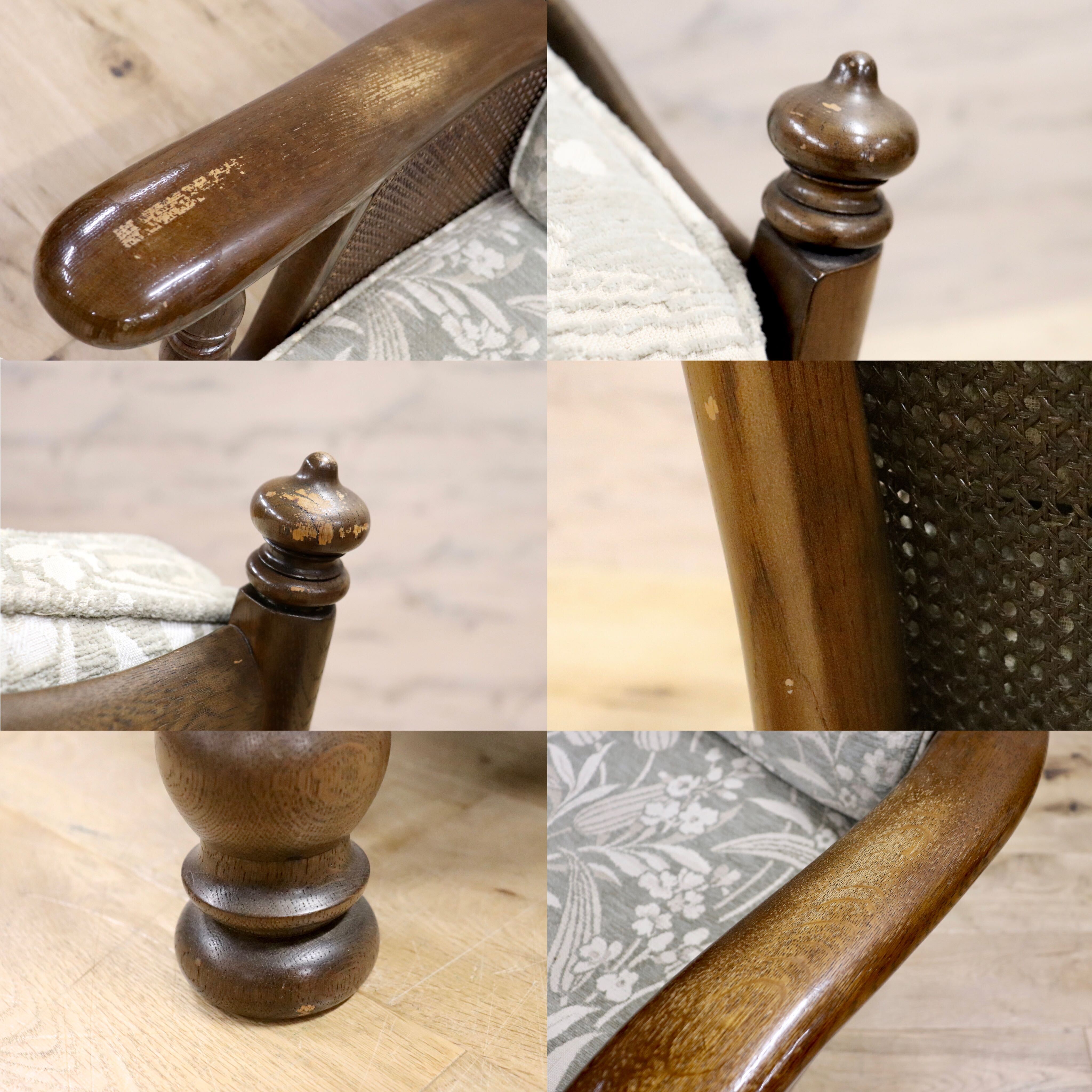 GMHK495○karimoku / カリモク GRAND COLONIAL York Town 1人掛けソファ シングルソファ アームチェア ファブリック クラシック 国産家具