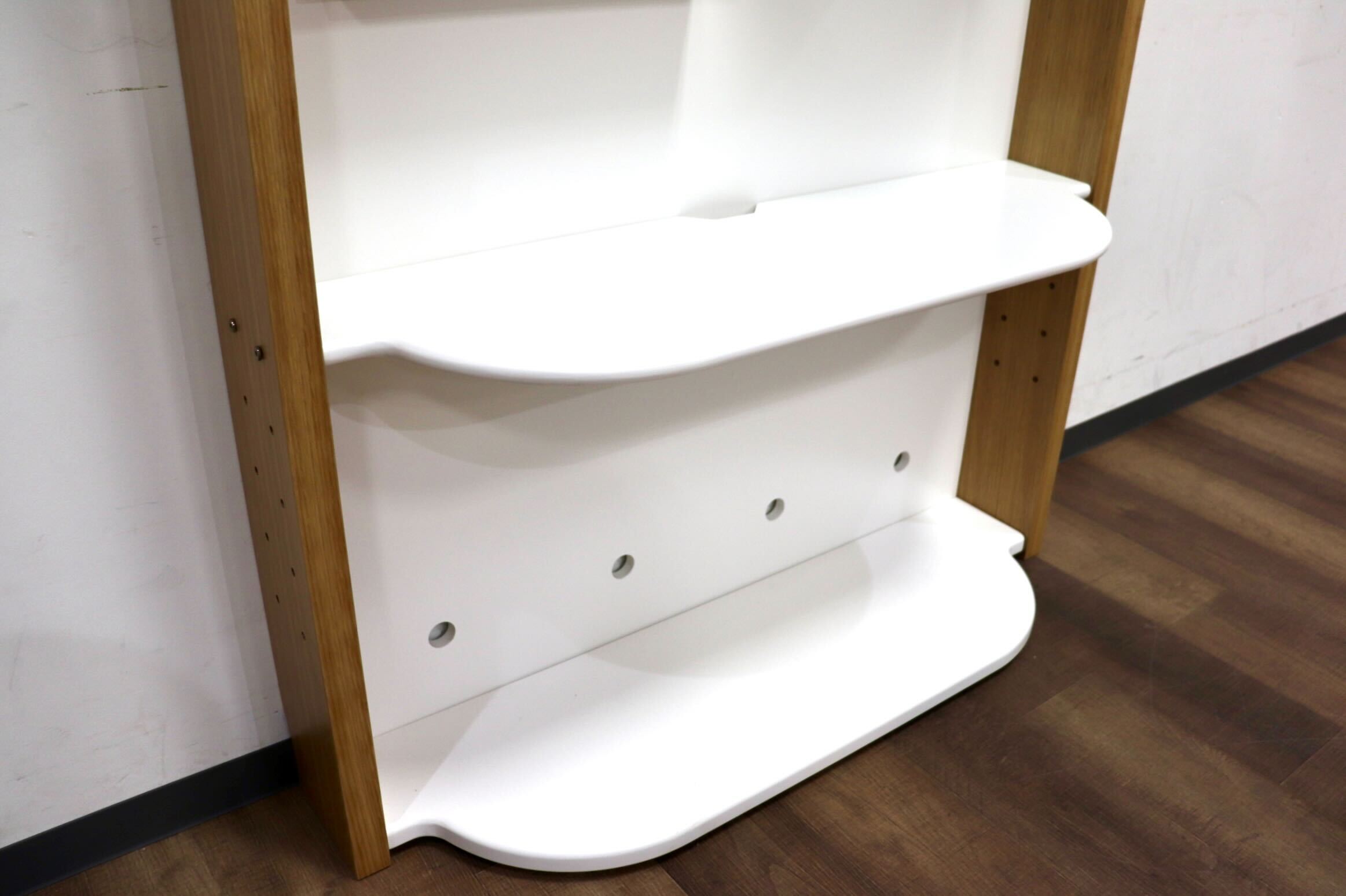 GMHN300C○MARGINAL / マージナル LKS-02 LUCE SHELF シェルフ ラック 飾り棚 什器 子供部屋 ホワイト ナチュラル 北欧スタイル 在庫品