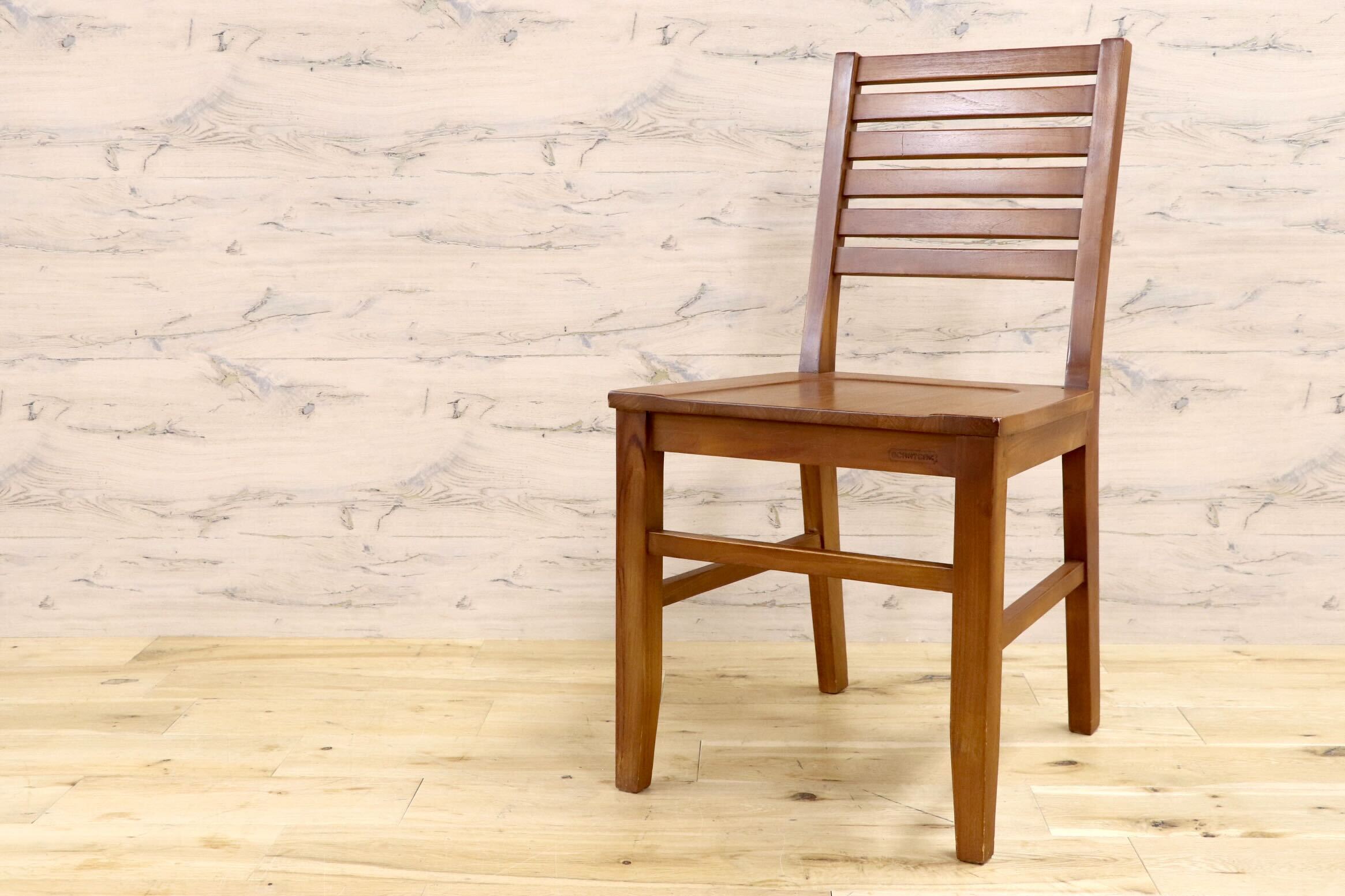 GMJS5B○SCANTEAK / スキャンティーク ダイニングチェア アームレスチェア 椅子 チーク無垢材 ナチュラル シンプル モダン 北欧スタイル