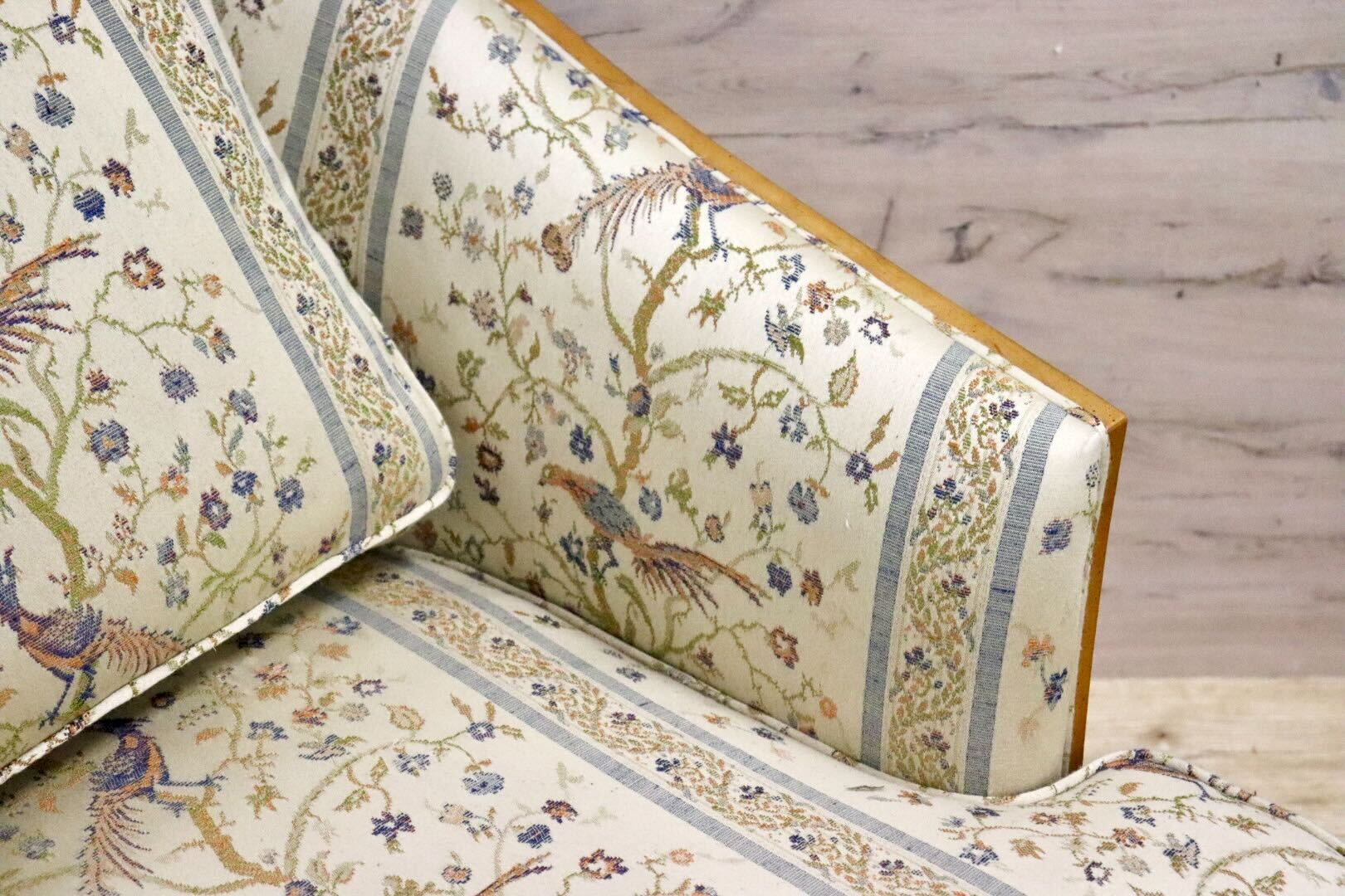 GMHN257B○DREXEL HERITAGE / ドレクセルヘリテイジ 1人掛けソファ シングルソファ アームチェア ファブリック ヴィンテージ 美品