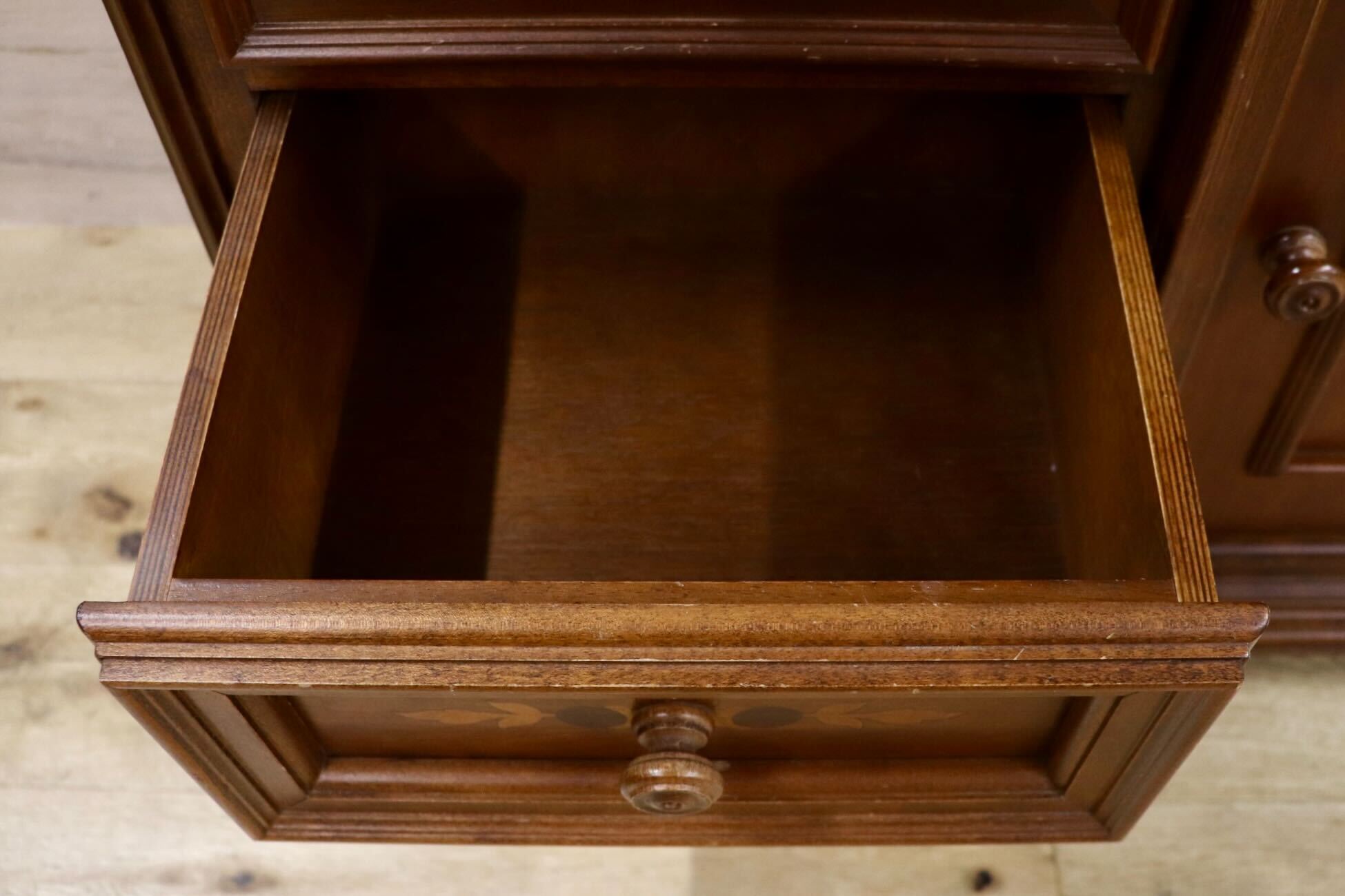 GMHK702○イタリア製 アンティーク 電話台 FAX台 花台 キャビネット サイドボード リビングボード チェスト 飾り棚 クラシック