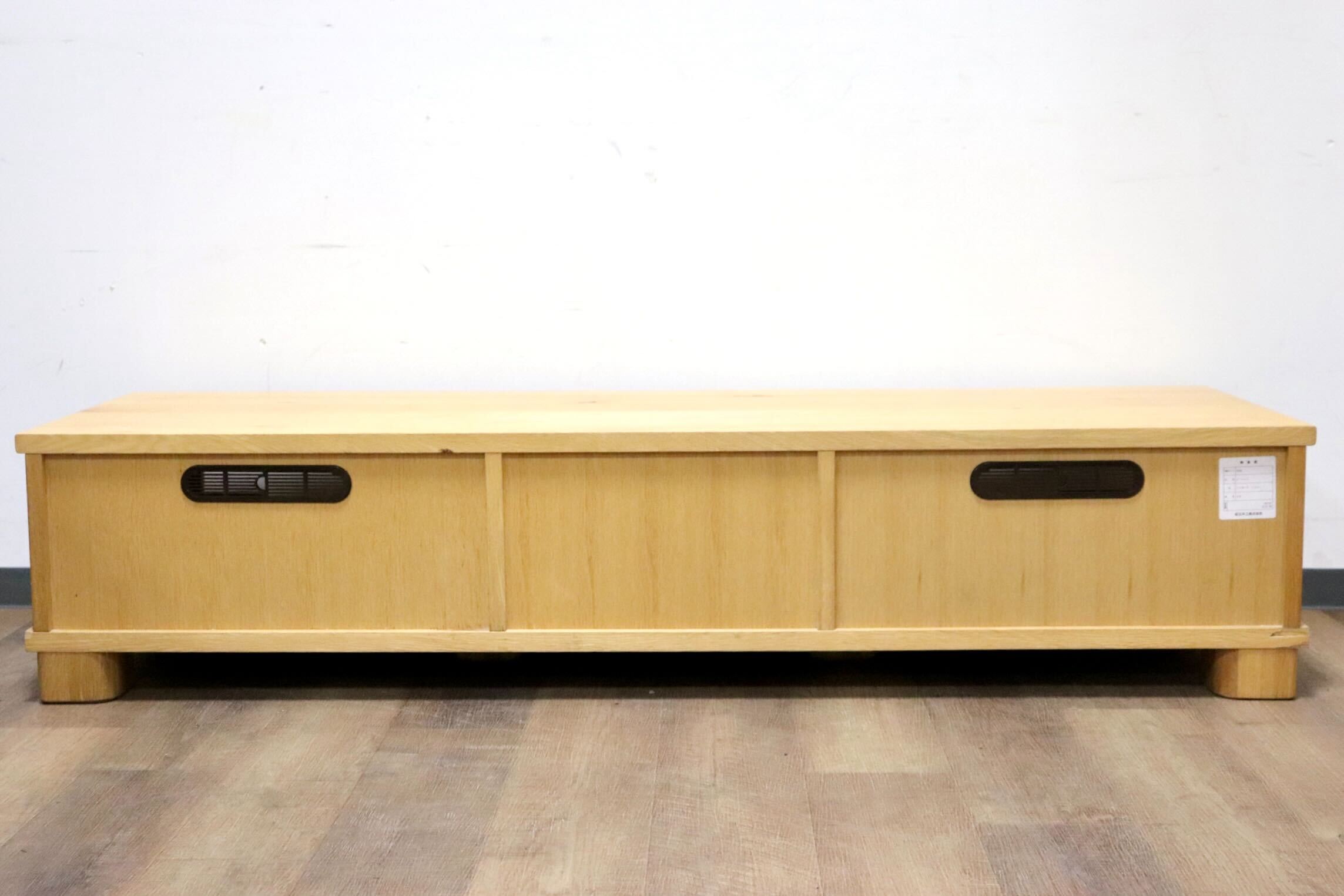 GMHN155○起立木工 / KIRITSU FURNITURE D-OAK TVボード AVボード テレビ台 ローボード リビングボード オーク材 ナチュラル 北欧スタイル