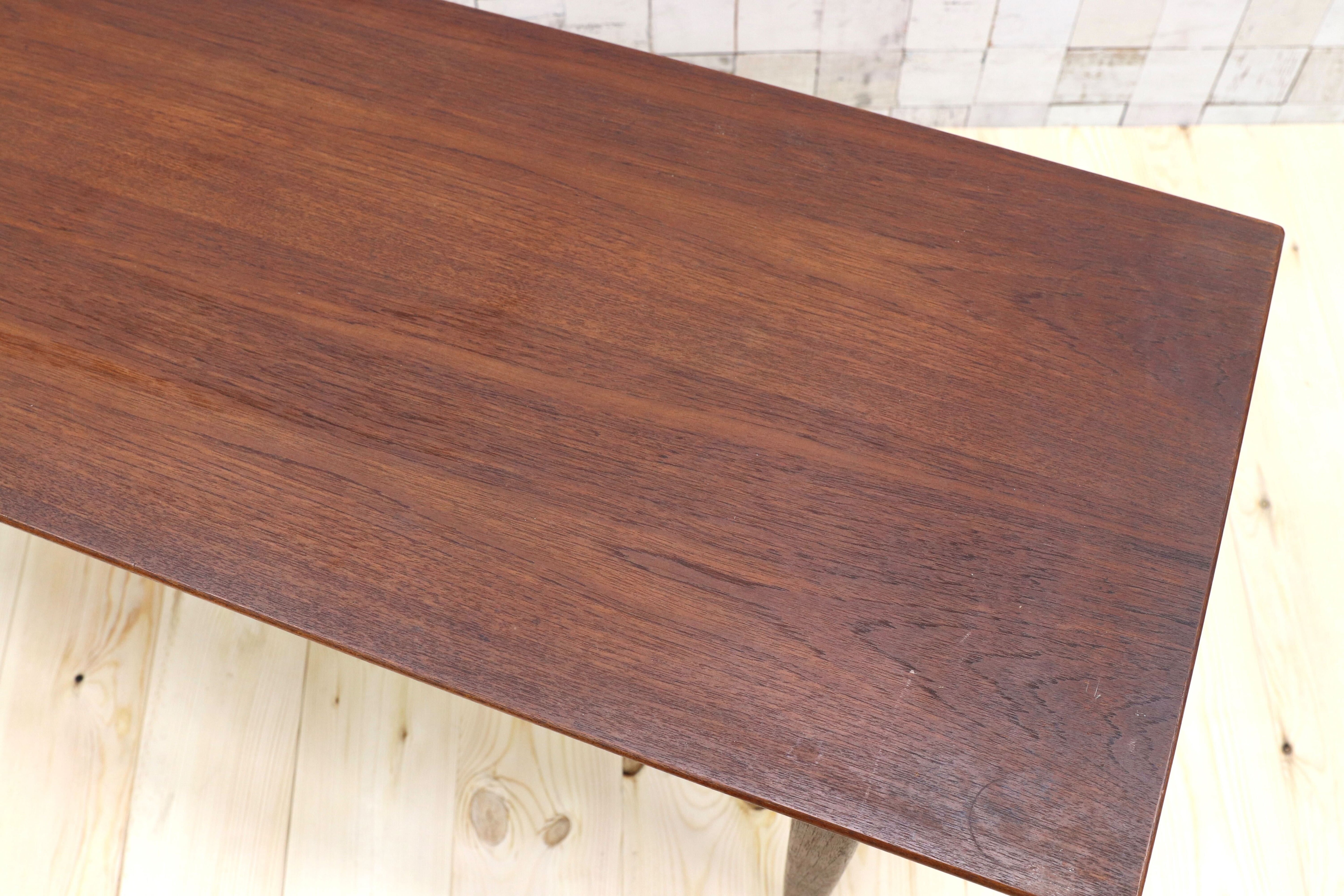 GMFK822○北欧ヴィンテージ センターテーブル リビングテーブル コーヒーテーブル ローテーブル チーク材 デンマーク製 検)オーレヴァンシャー