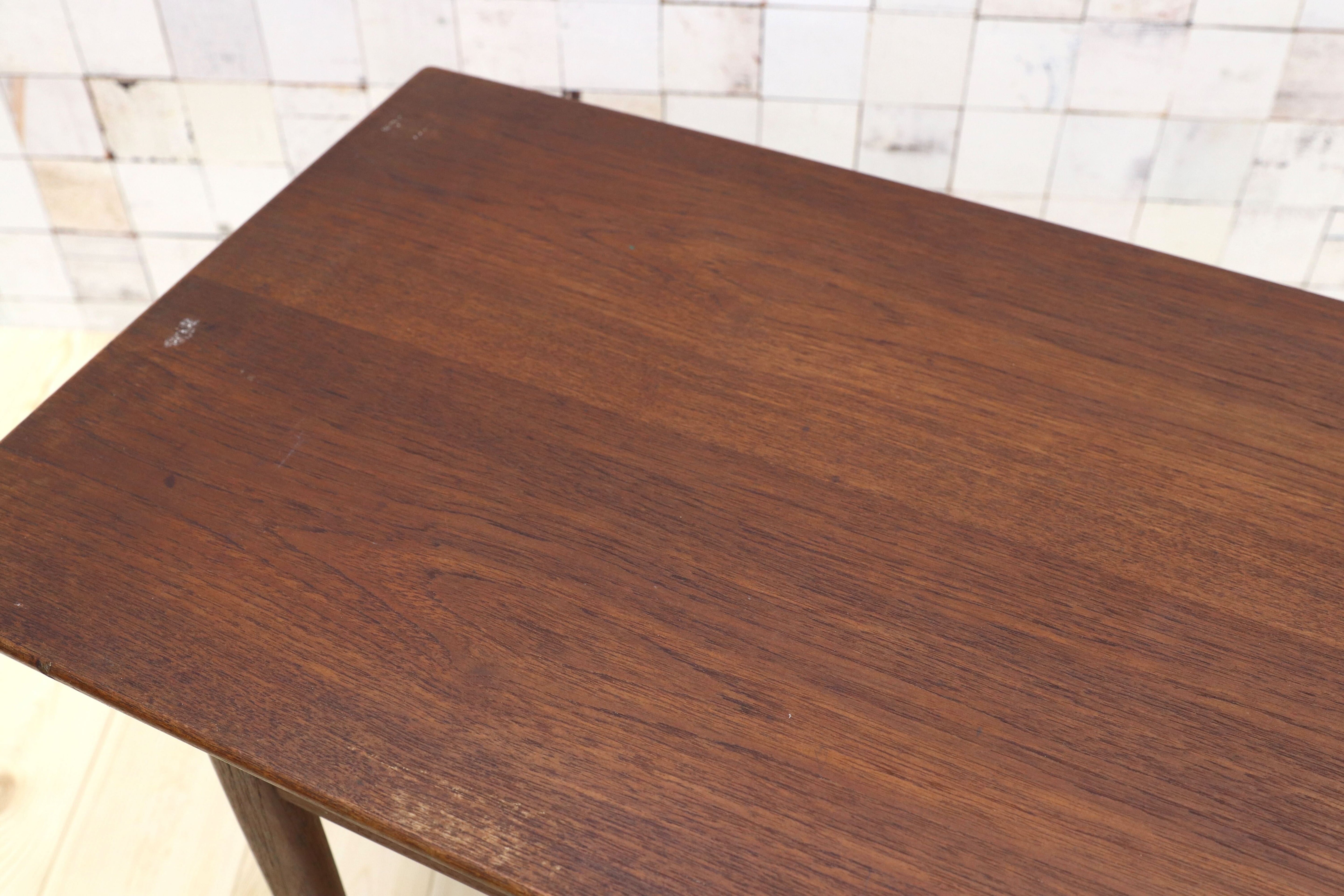 GMFK822○北欧ヴィンテージ センターテーブル リビングテーブル コーヒーテーブル ローテーブル チーク材 デンマーク製 検)オーレヴァンシャー