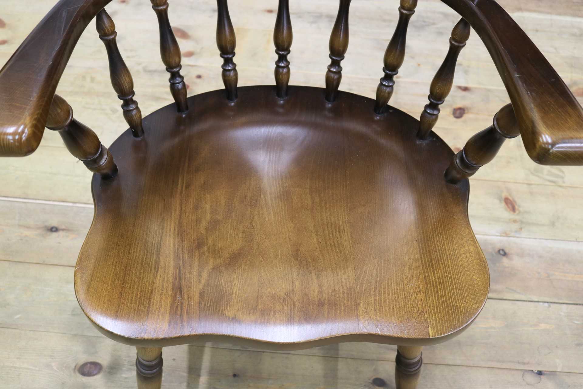 GMIH178D○飛騨産業 / HIDA キツツキ 穂高 アームチェア ダイニングチェア キャプテンチェア ブナ材 椅子 ヴィンテージ 無垢 国産家具