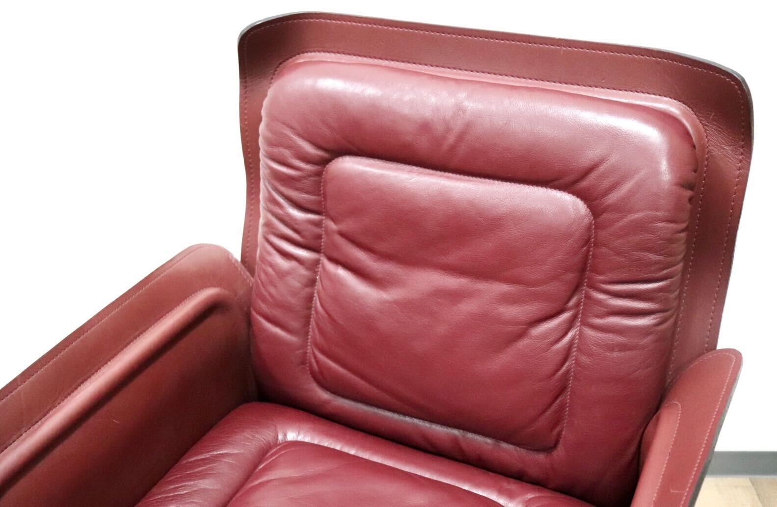 GMGK540A○i4Mariani / クアトロマリアーニ メトーラ イタリア製 ラウンジチェア エグゼクティブチェア 総革 約33万 検)カッシーナ B&B