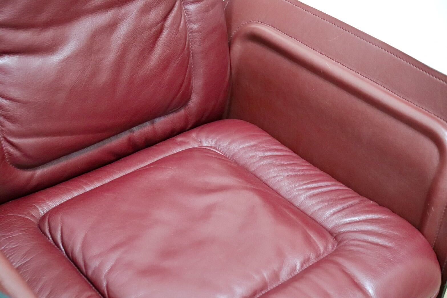 GMGK540A○i4Mariani / クアトロマリアーニ メトーラ イタリア製 ラウンジチェア エグゼクティブチェア 総革 約33万 検)カッシーナ B&B