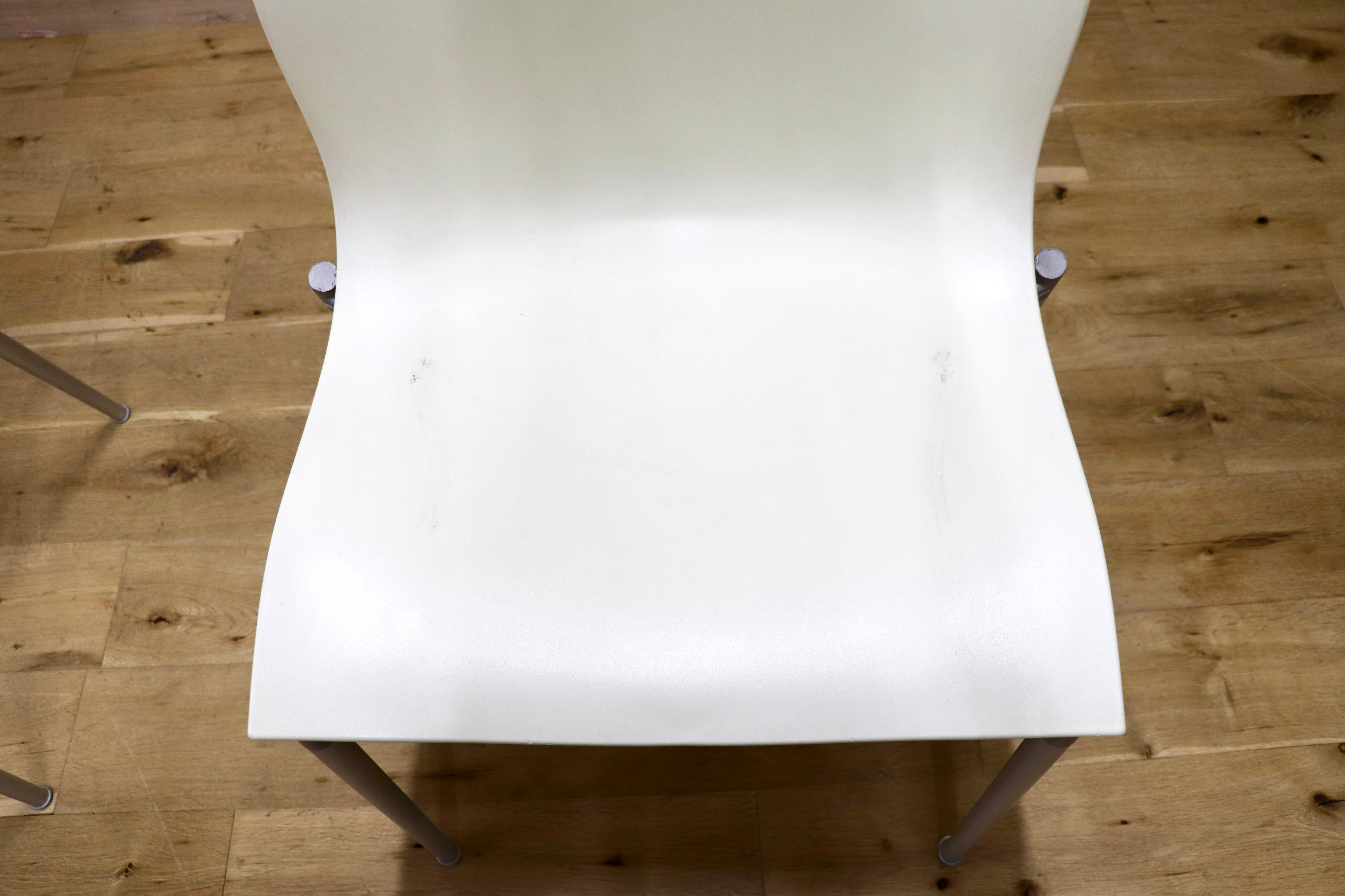 GMJK321A◯Driade / ドリアデ Cameleon Chair カメレオンチェア ダイニングチェア 椅子 スタッキング モダン ホワイト 2脚セット