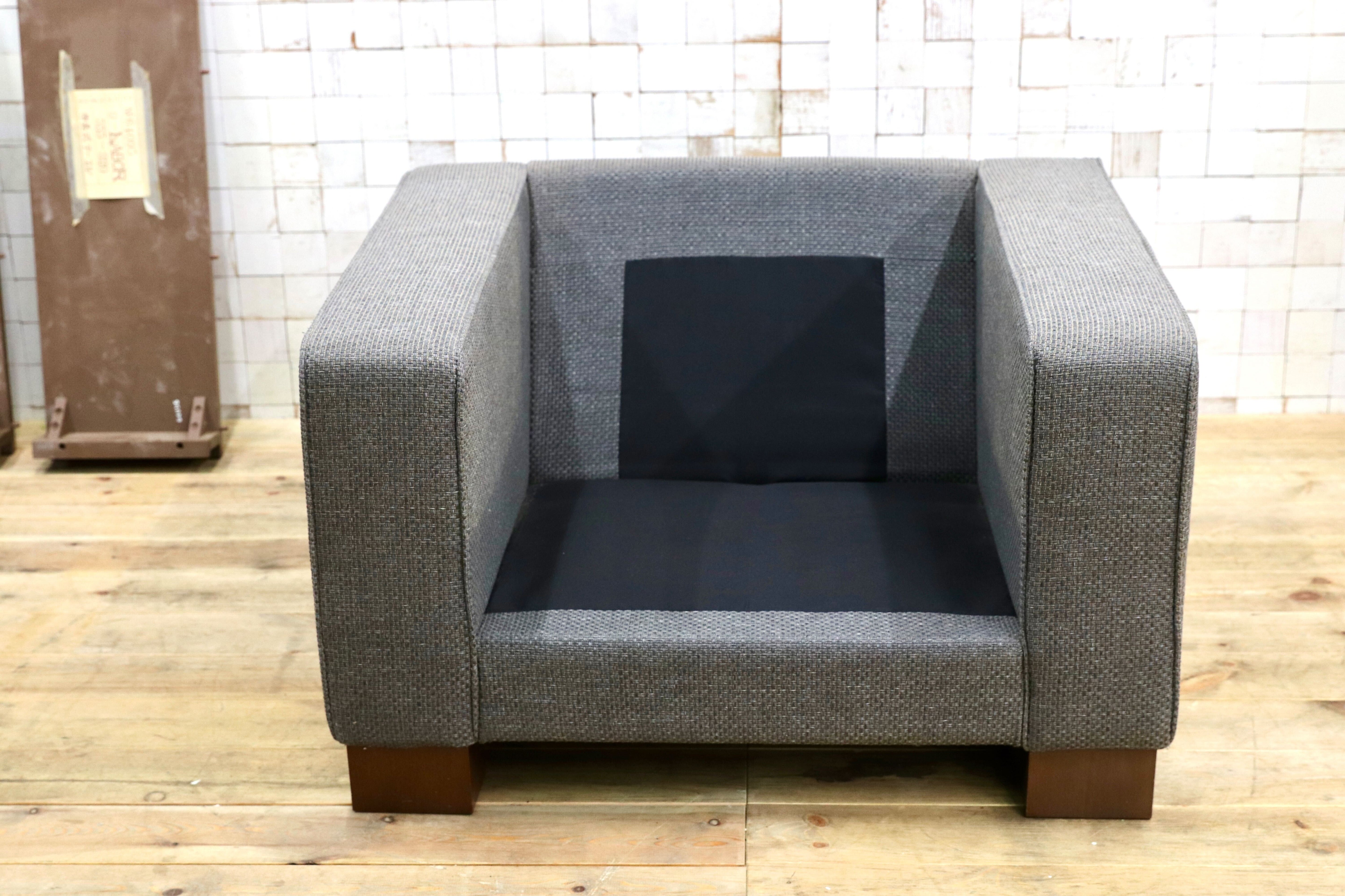 GMIK790D○BoConcept / ボーコンセプト 1人掛けソファ シングルソファ ボックスソファ ファブリック 北欧 デンマーク モダン