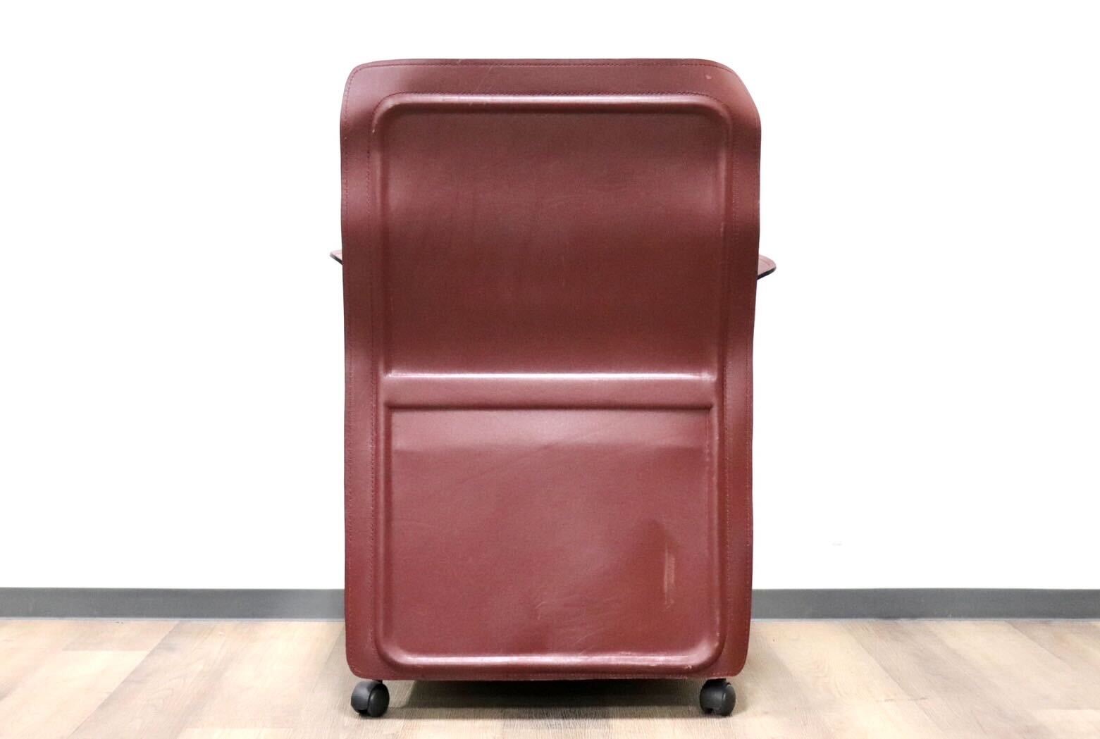 GMGK540A○i4Mariani / クアトロマリアーニ メトーラ イタリア製 ラウンジチェア エグゼクティブチェア 総革 約33万 検)カッシーナ B&B