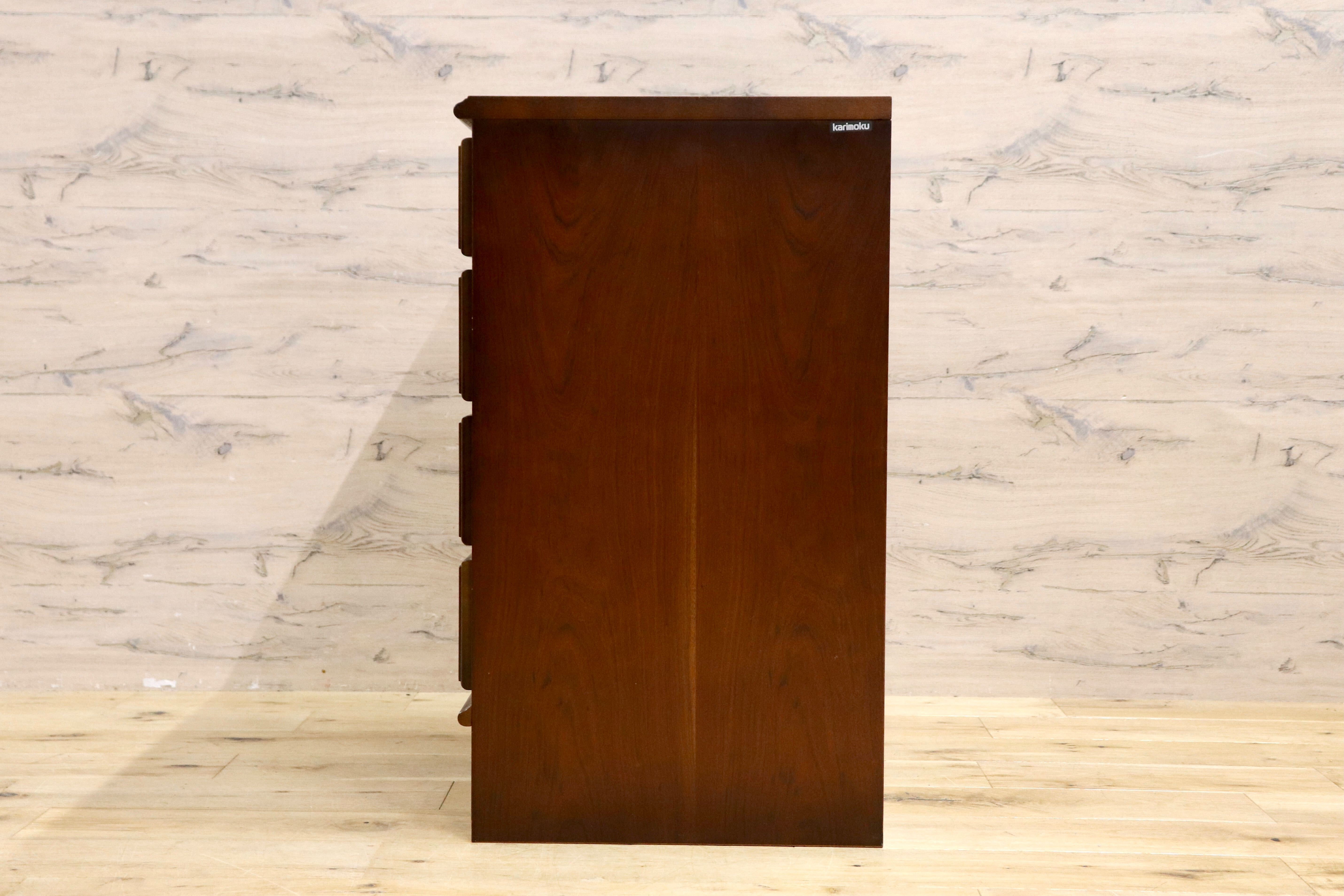 GMIH298○karimoku / カリモク コロニアル サイドチェスト 4段チェスト 収納家具 引き出し収納 チェスト クラシック 国産家具
