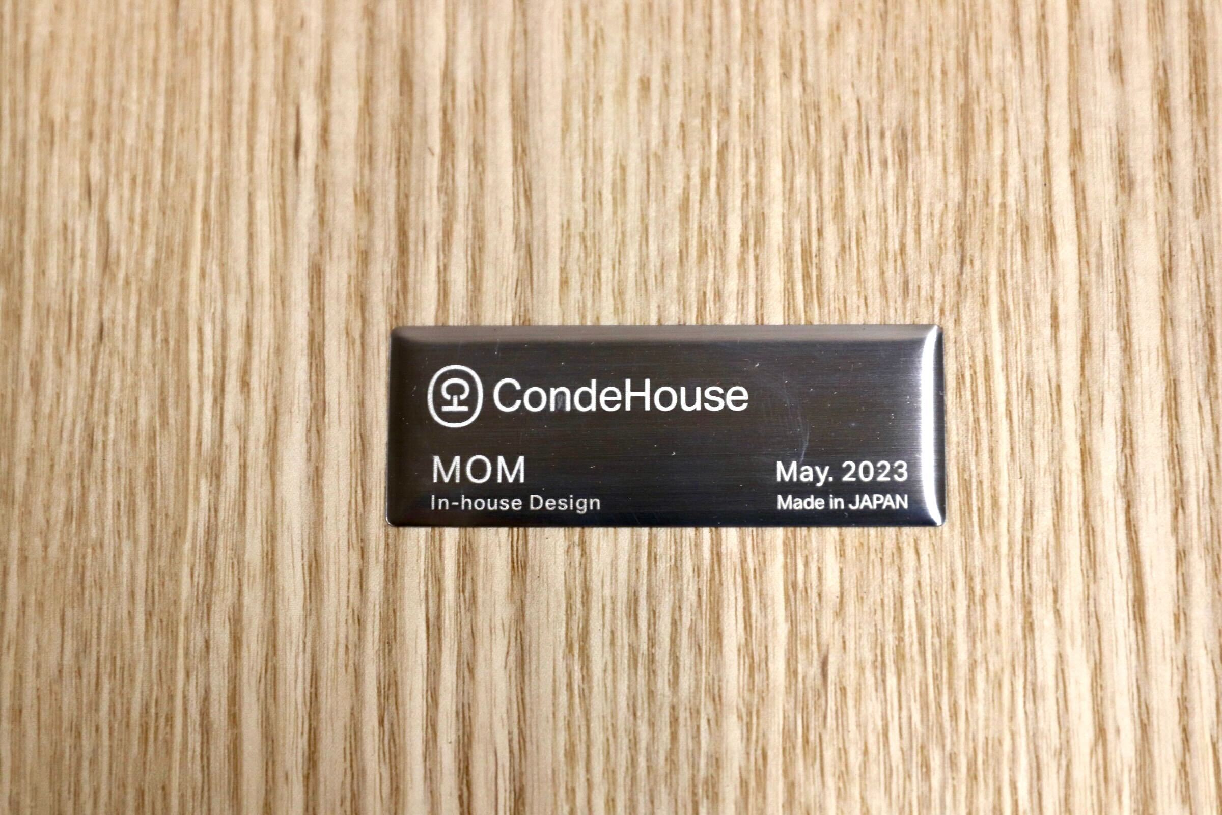 GMJK129○CondeHouse / カンディハウス MOM マム ダイニング EXテーブル 北海道タモ材 伸長式ダイニングテーブル 定価約23.7万 展示品