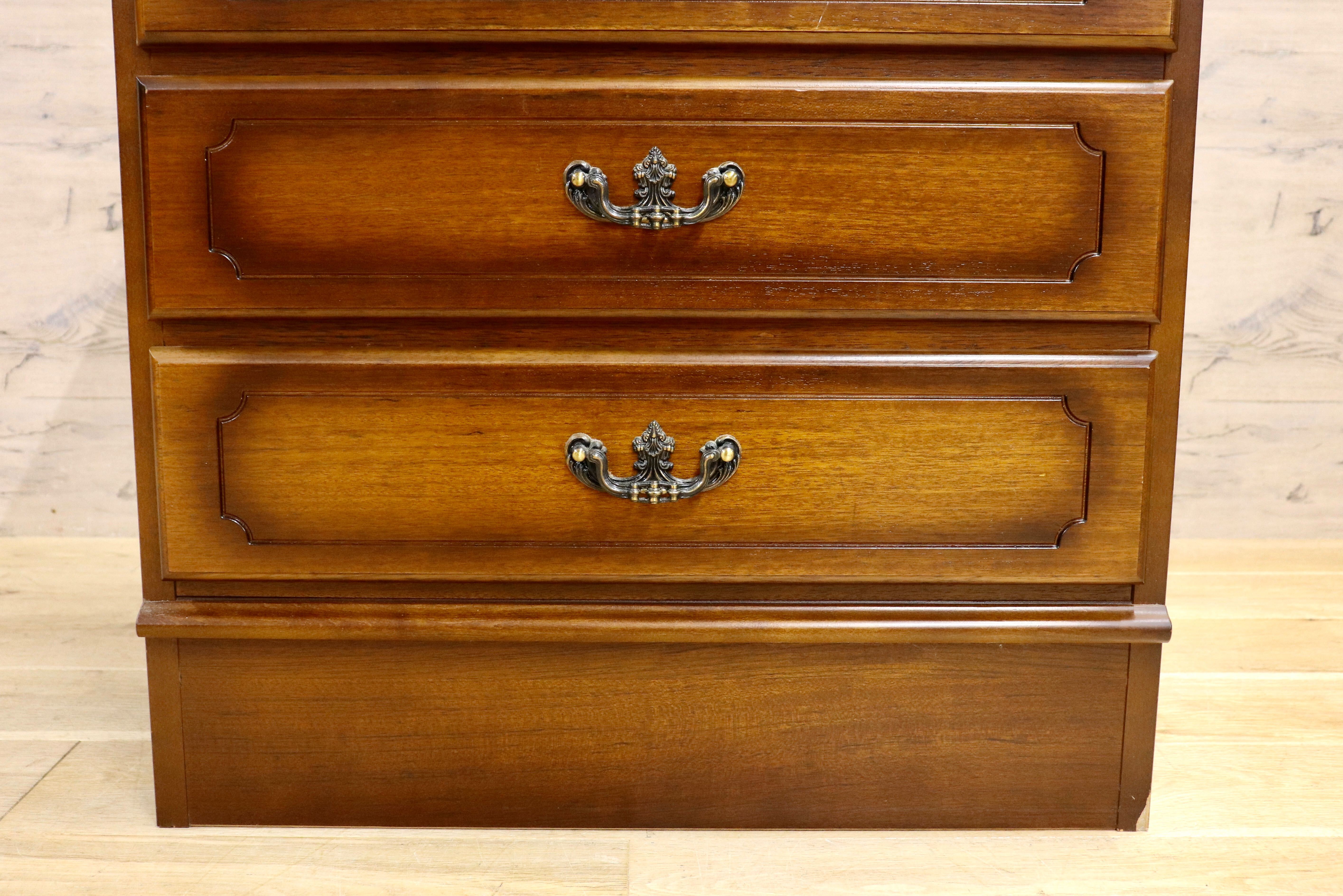 GMIH298○karimoku / カリモク コロニアル サイドチェスト 4段チェスト 収納家具 引き出し収納 チェスト クラシック 国産家具