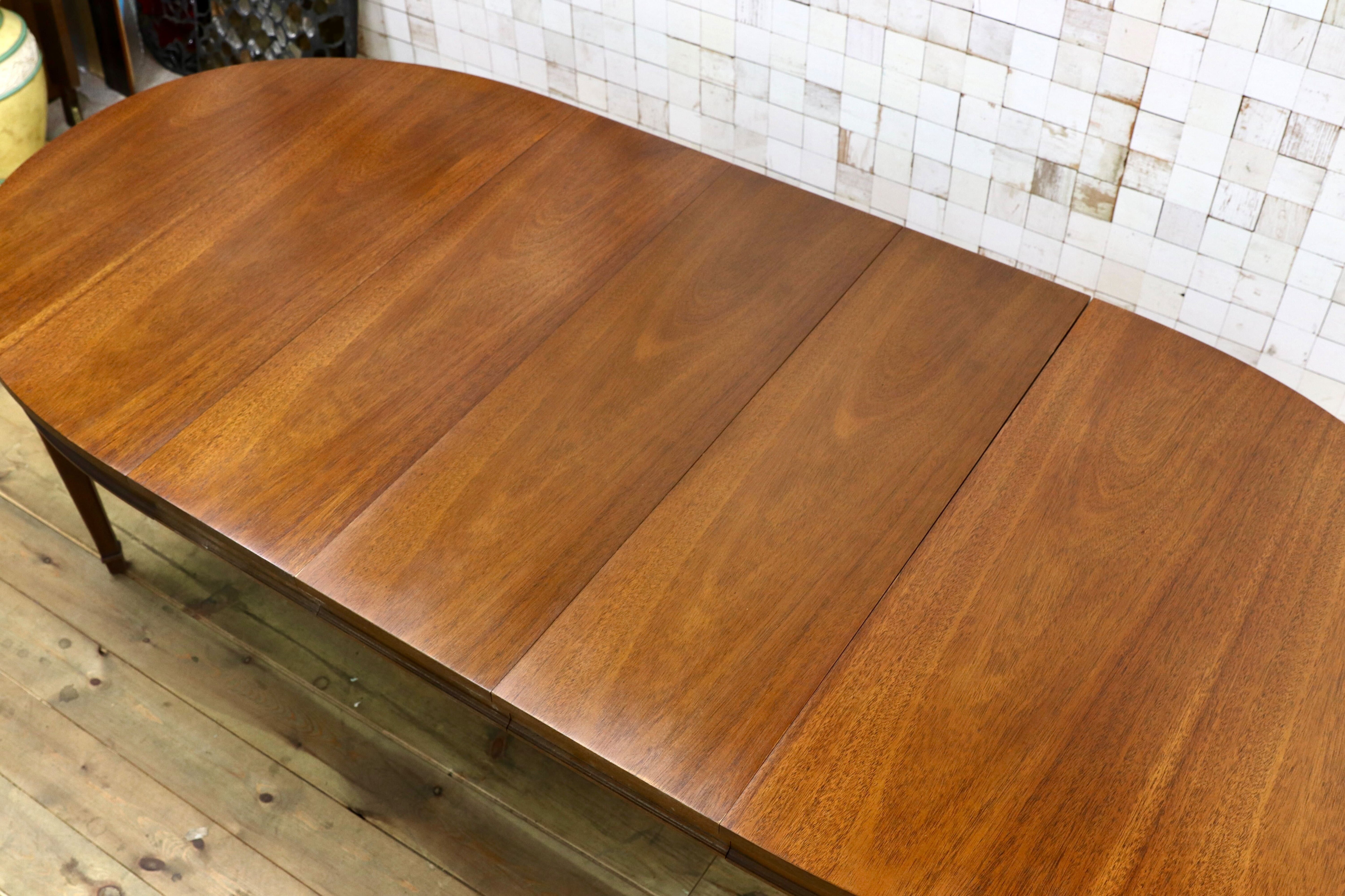 GMIK763○DREXEL HERITAGE / ドレクセルヘリテイジ トライユン エクステンション ダイニングテーブル 食卓テーブル 最高級 リペア済み 稀少