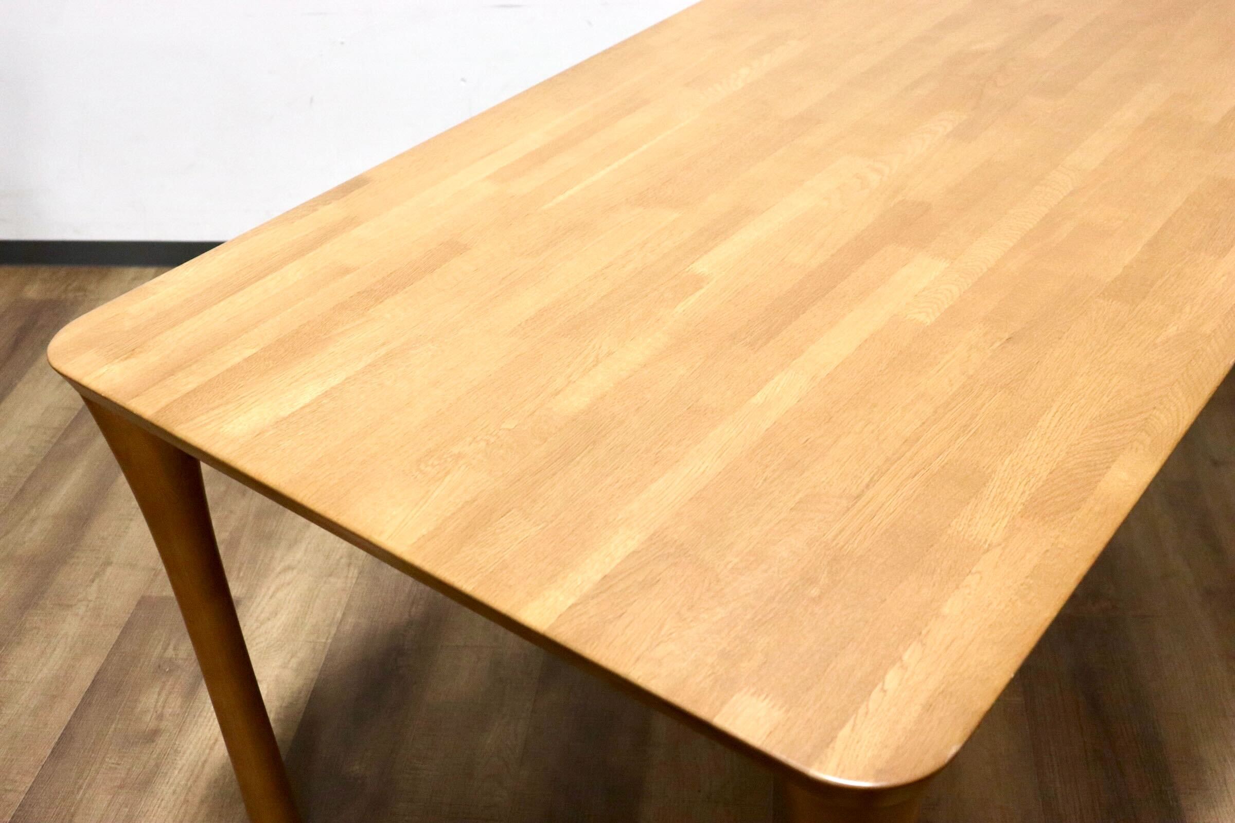 GMHS288○karimoku / カリモク DT5480 ダイニングテーブル 食卓テーブル 作業台 テーブル ナチュラル 天然木 モダン 国産家具 定価約18.5万