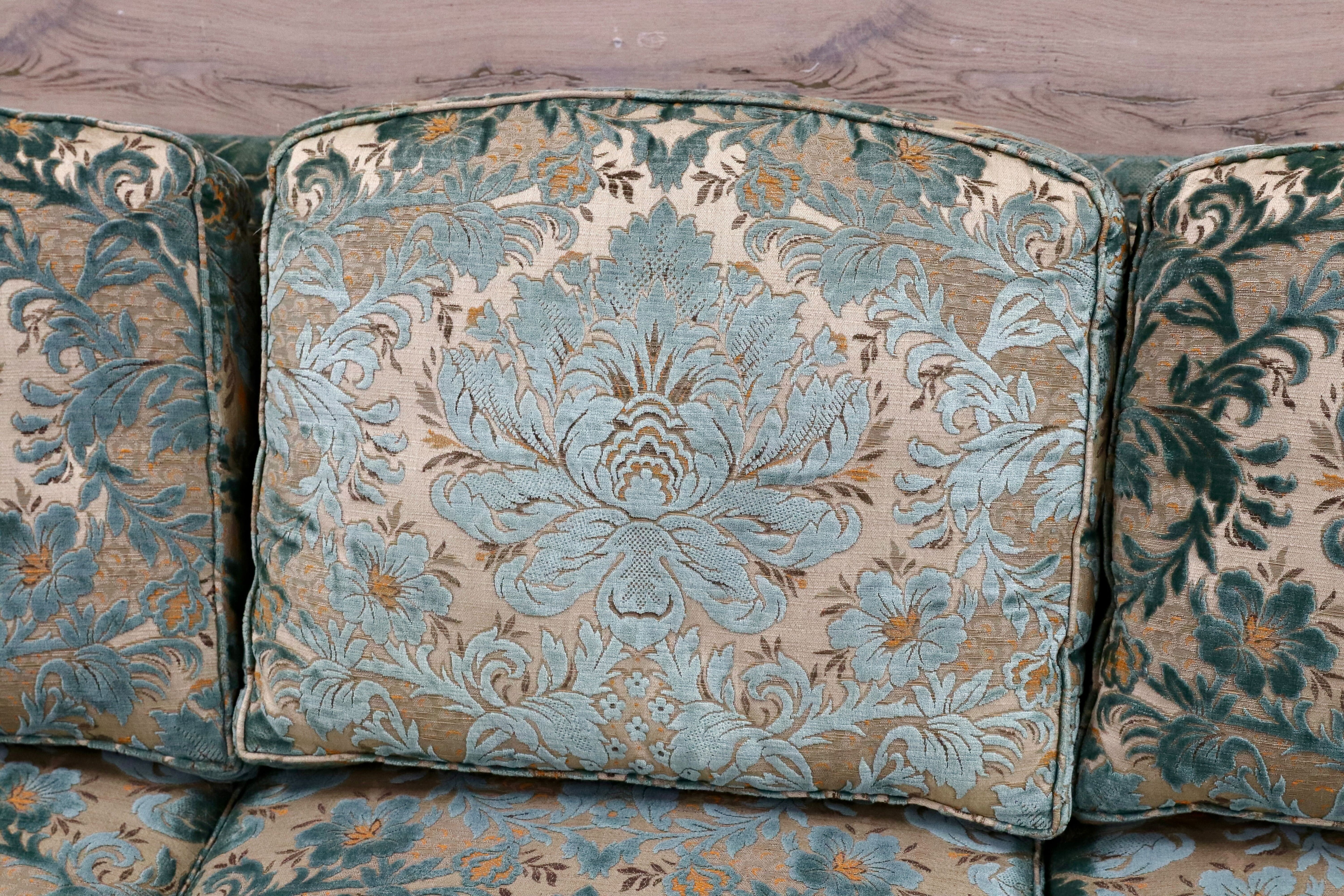 GMIS480○DREXEL HERITAGE / ドレクセルヘリテイジ 3人掛けソファ トリプルソファ USA 最高級 クラシック 定価約130万 美品