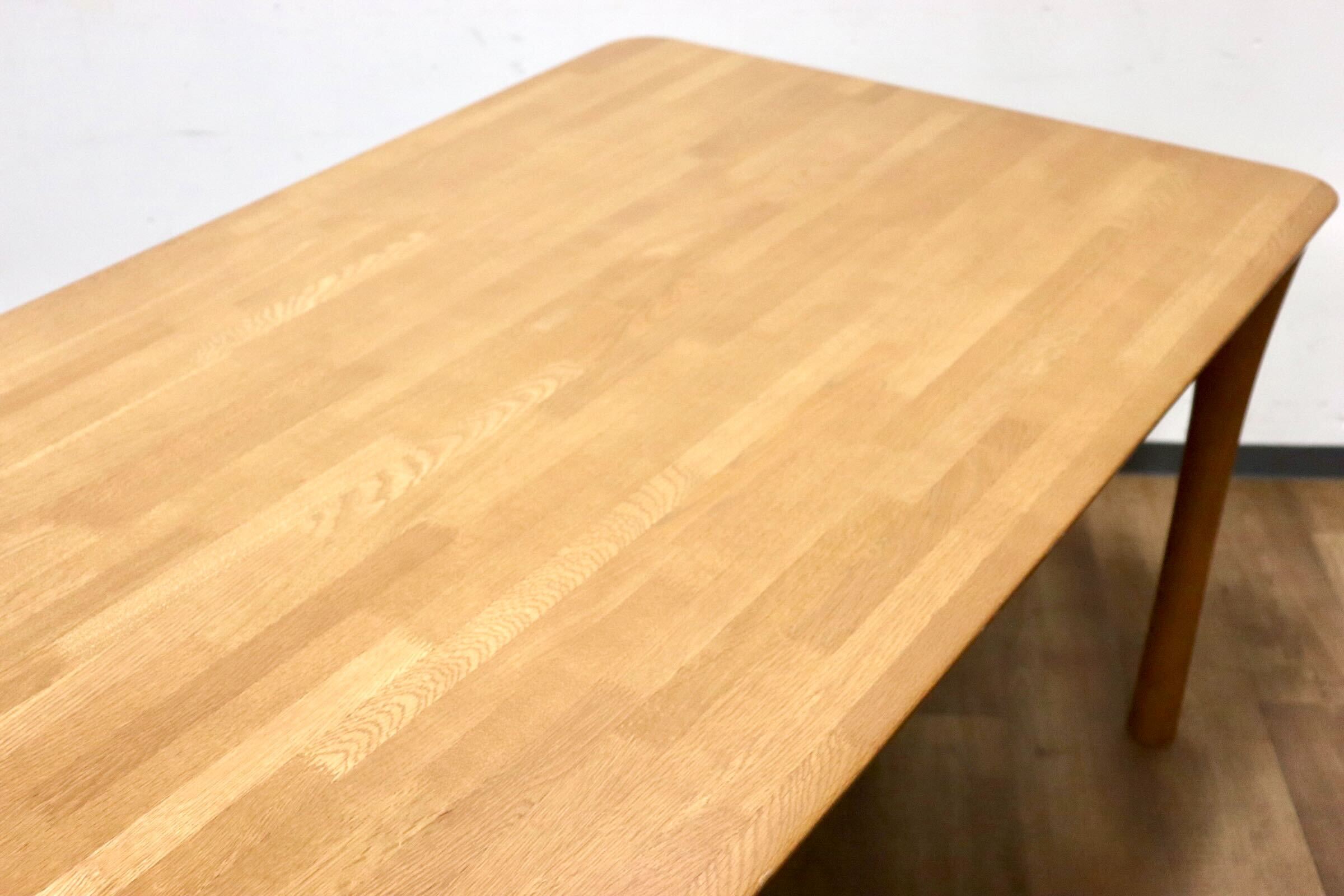 GMHS288○karimoku / カリモク DT5480 ダイニングテーブル 食卓テーブル 作業台 テーブル ナチュラル 天然木 モダン 国産家具 定価約18.5万