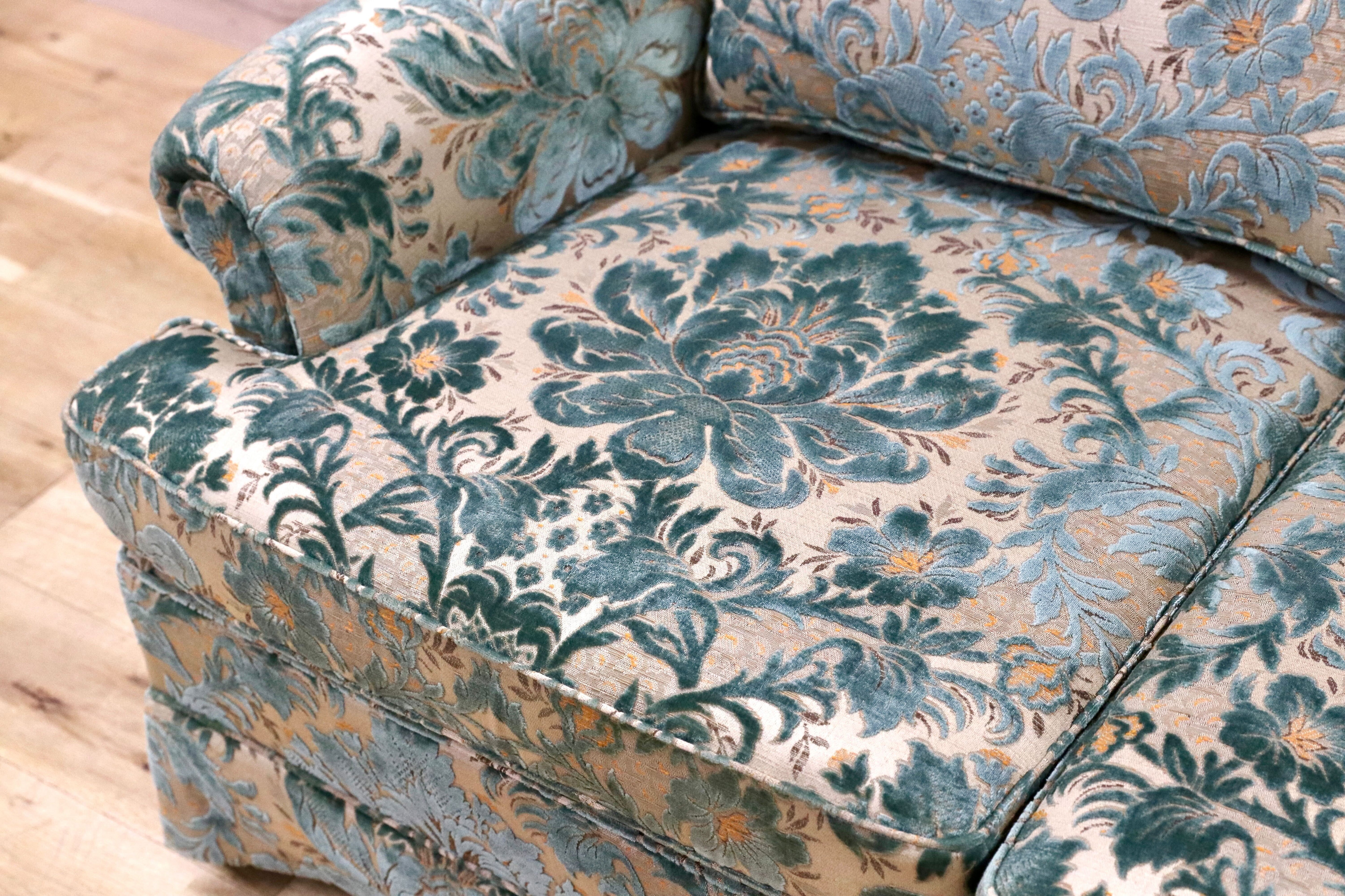 GMIS480○DREXEL HERITAGE / ドレクセルヘリテイジ 3人掛けソファ トリプルソファ USA 最高級 クラシック 定価約130万 美品