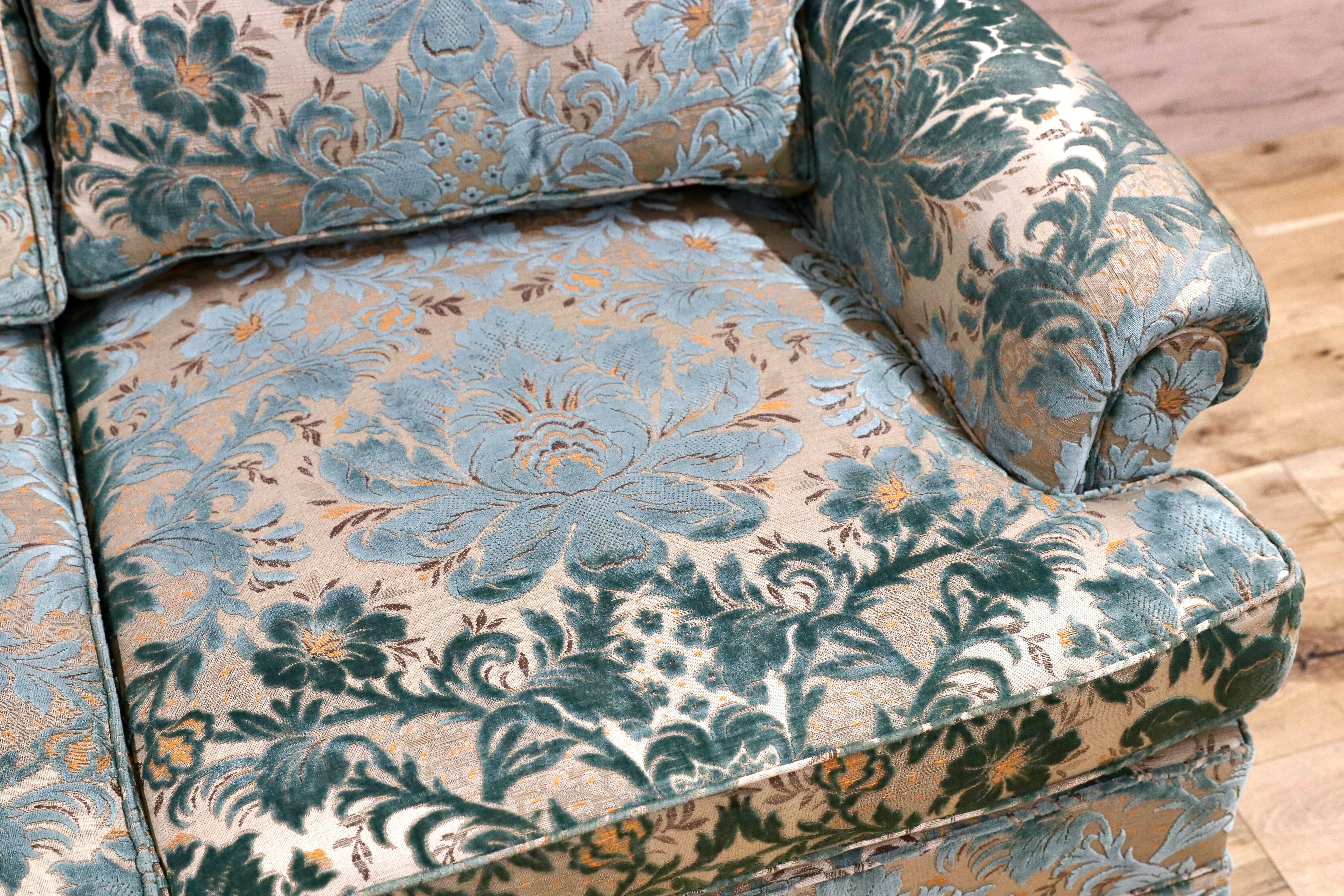 GMIS480○DREXEL HERITAGE / ドレクセルヘリテイジ 3人掛けソファ トリプルソファ USA 最高級 クラシック 定価約130万 美品