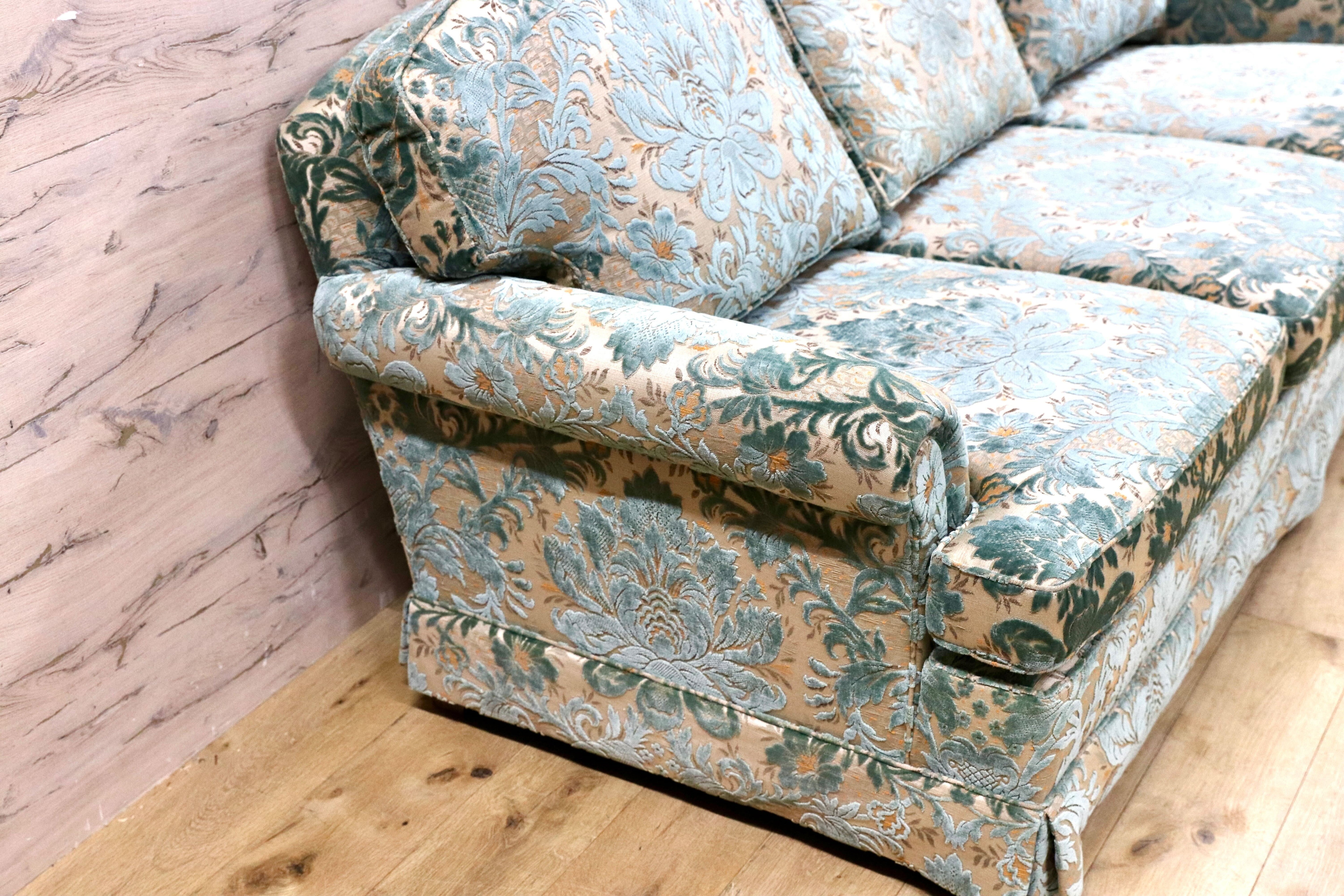 GMIS480○DREXEL HERITAGE / ドレクセルヘリテイジ 3人掛けソファ トリプルソファ USA 最高級 クラシック 定価約130万 美品