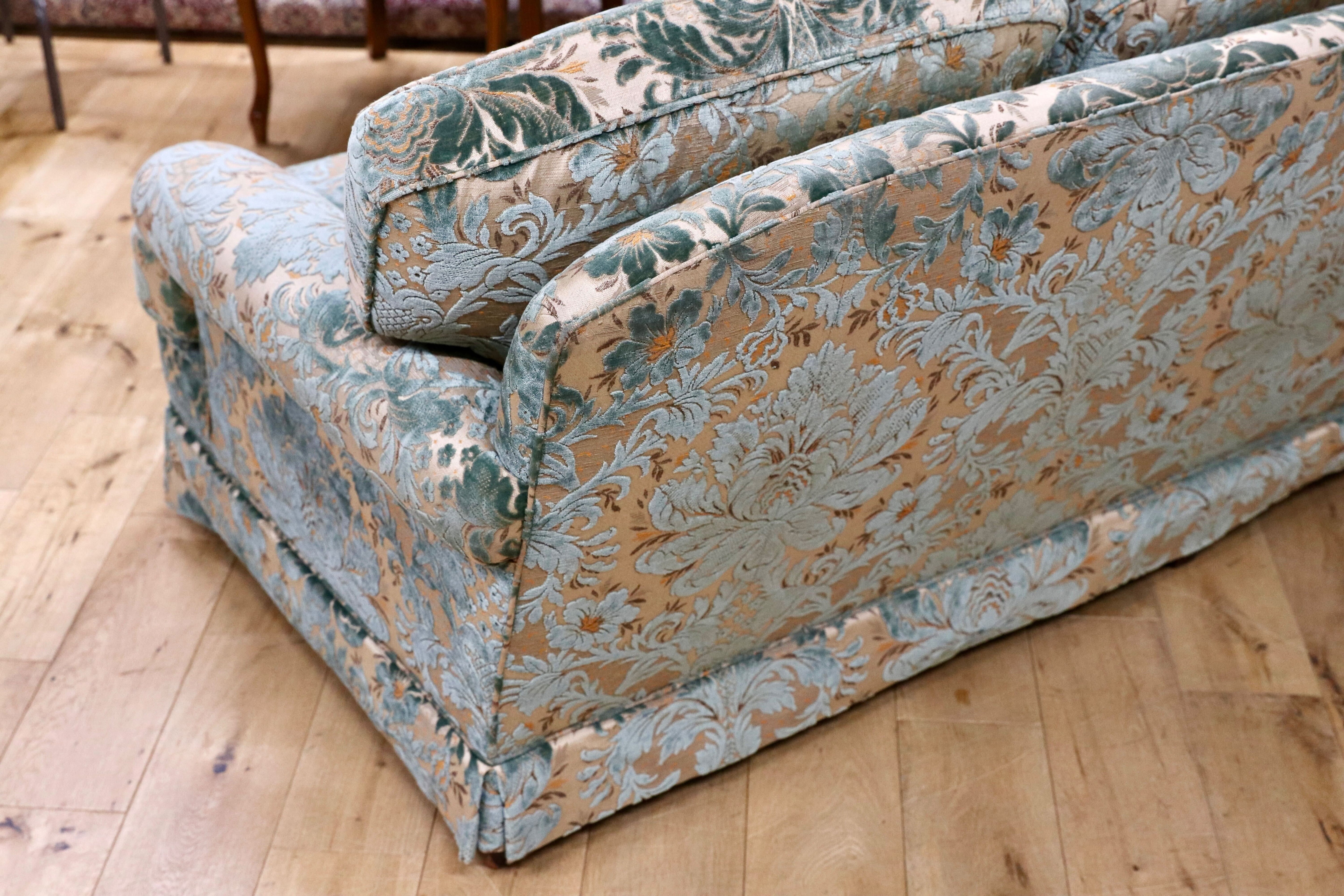 GMIS480○DREXEL HERITAGE / ドレクセルヘリテイジ 3人掛けソファ トリプルソファ USA 最高級 クラシック 定価約130万 美品