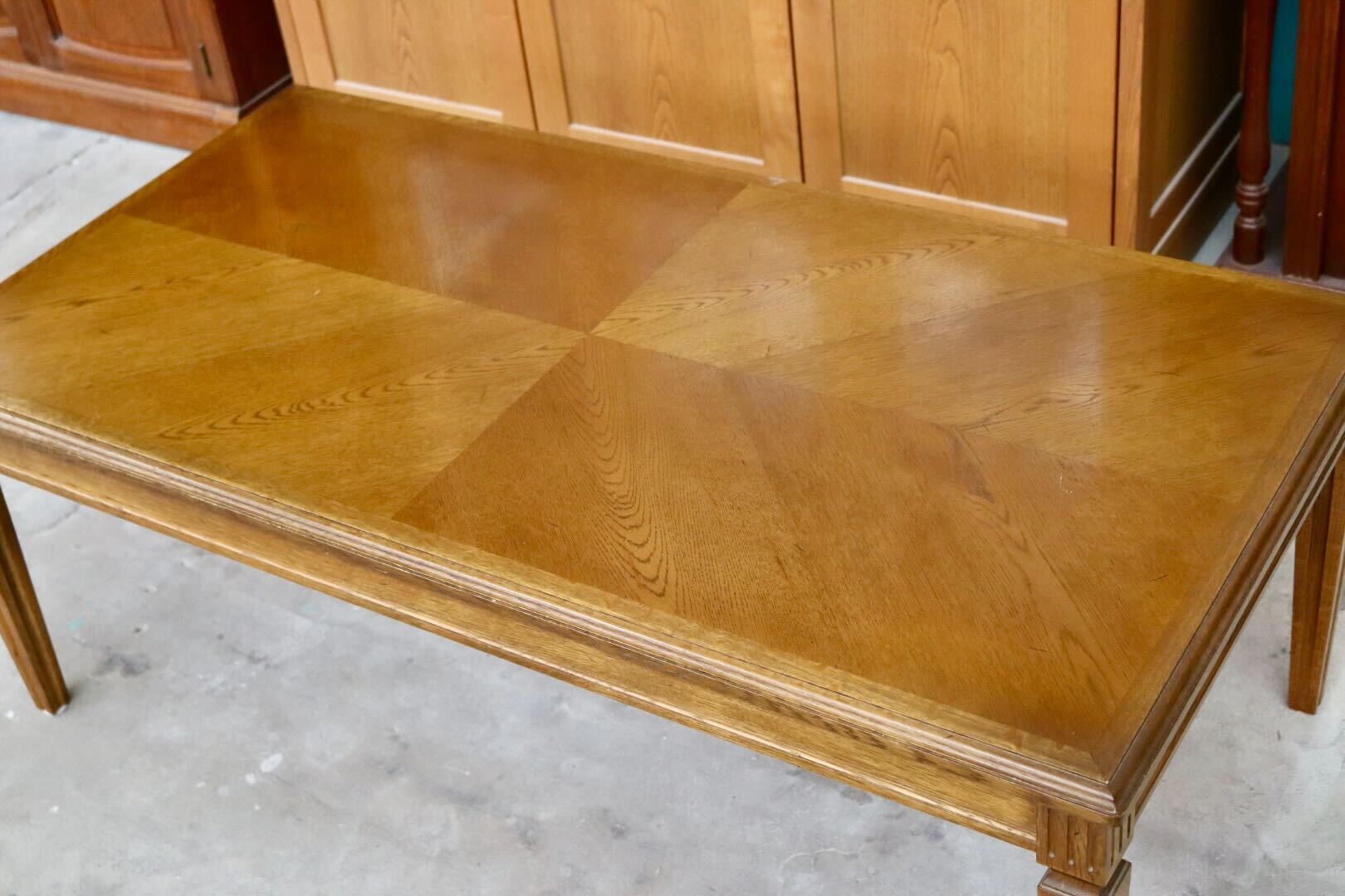 GMIS84○domani / ドマーニ QUEENSLIFE クイーンズライフ センターテーブル リビングテーブル カリモク最高峰 定価約21万