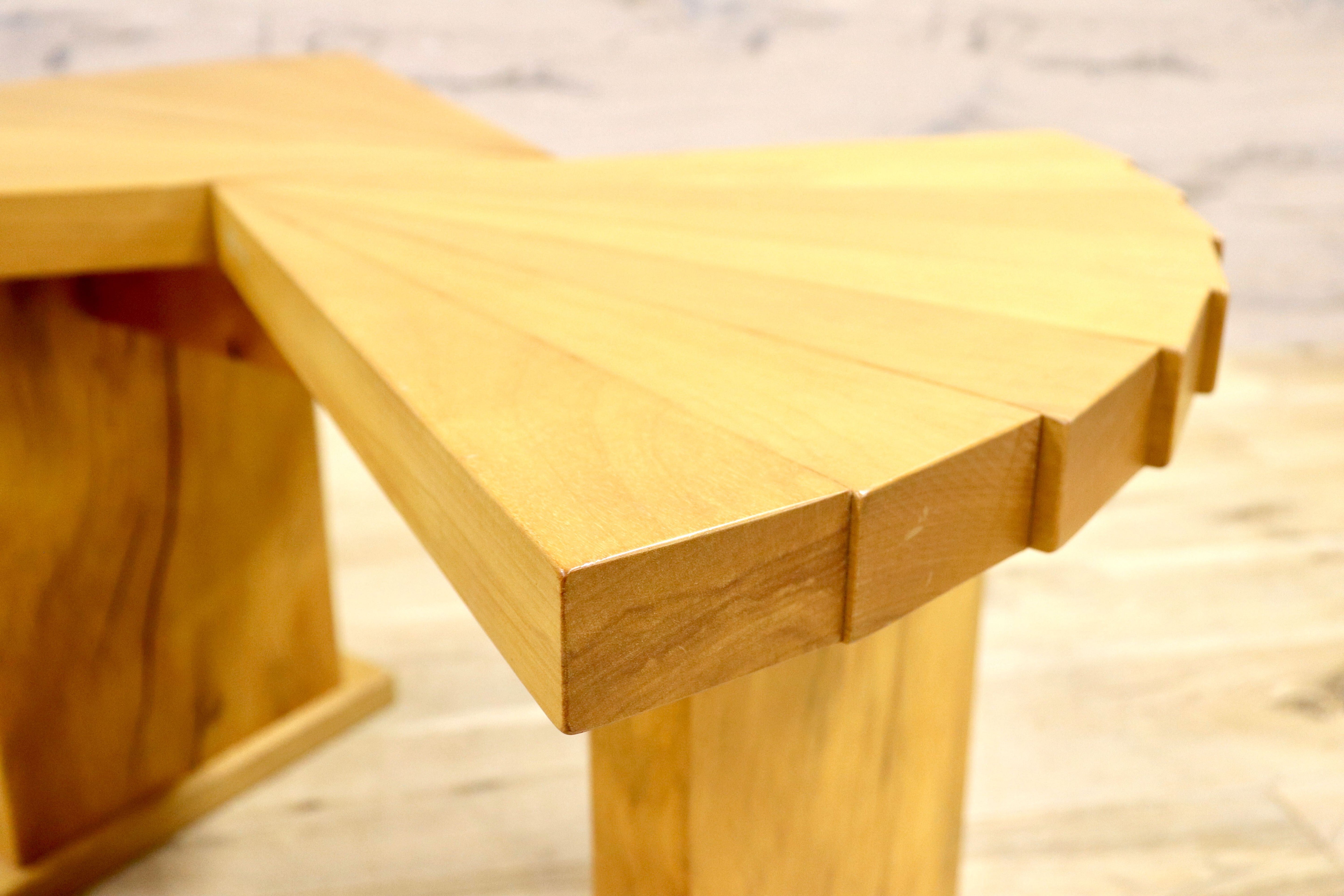 GMIH307○木製 デザインスツール 踏み台 椅子 腰掛け 花台 飾り台 スツール インテリア ナチュラル モダン 木製家具