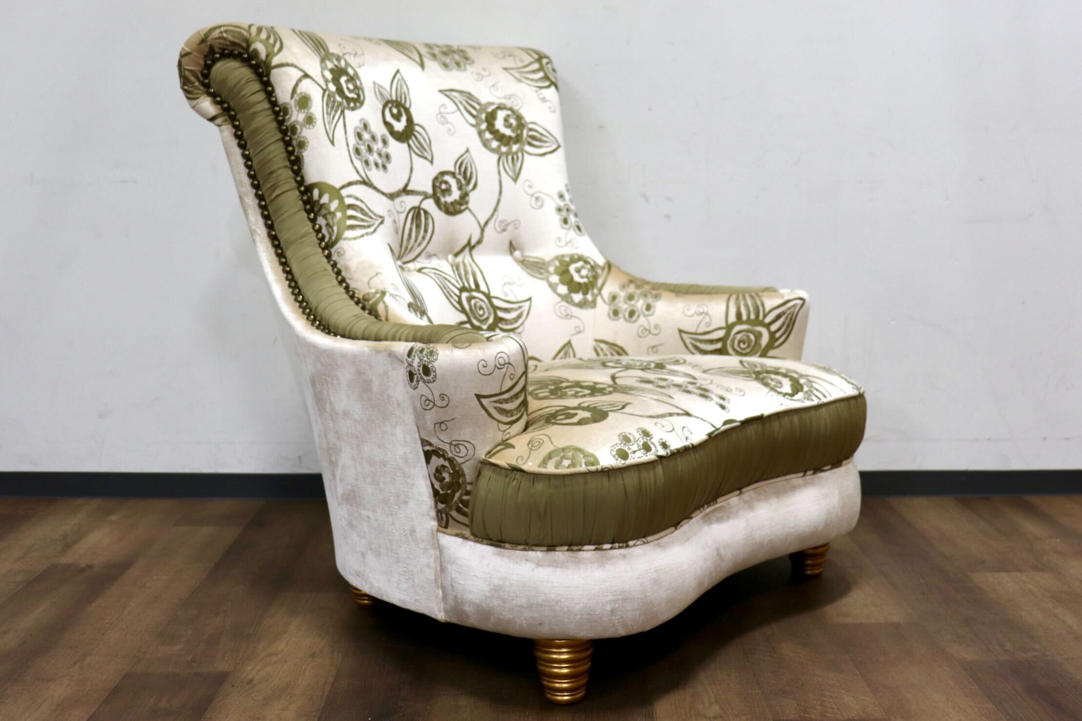 GMHH491A○tecni nova / テクニノーヴァ 1人掛けソファ シングルソファ スペイン製 ユーロカーサ取扱い ラグジュアリーモダン 最高級