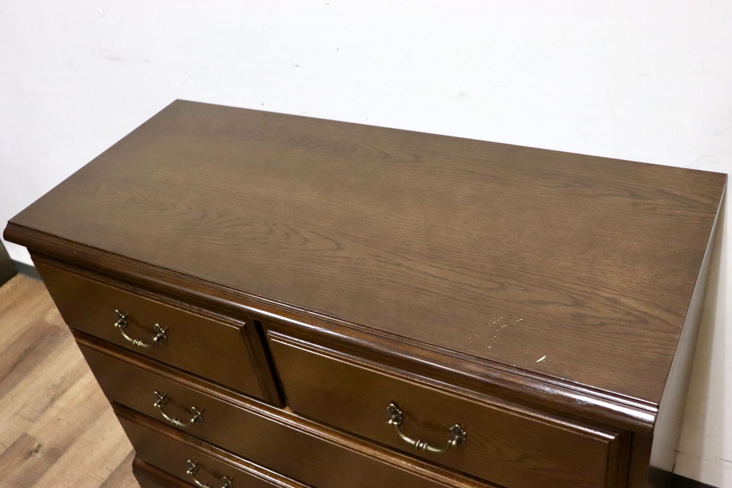 GMHN91A○domani / ドマーニ QUEENS LIFE クイーンズライフ 3段チェスト 整理箪笥 収納家具 オーク材 カリモク最高峰 定価約25万