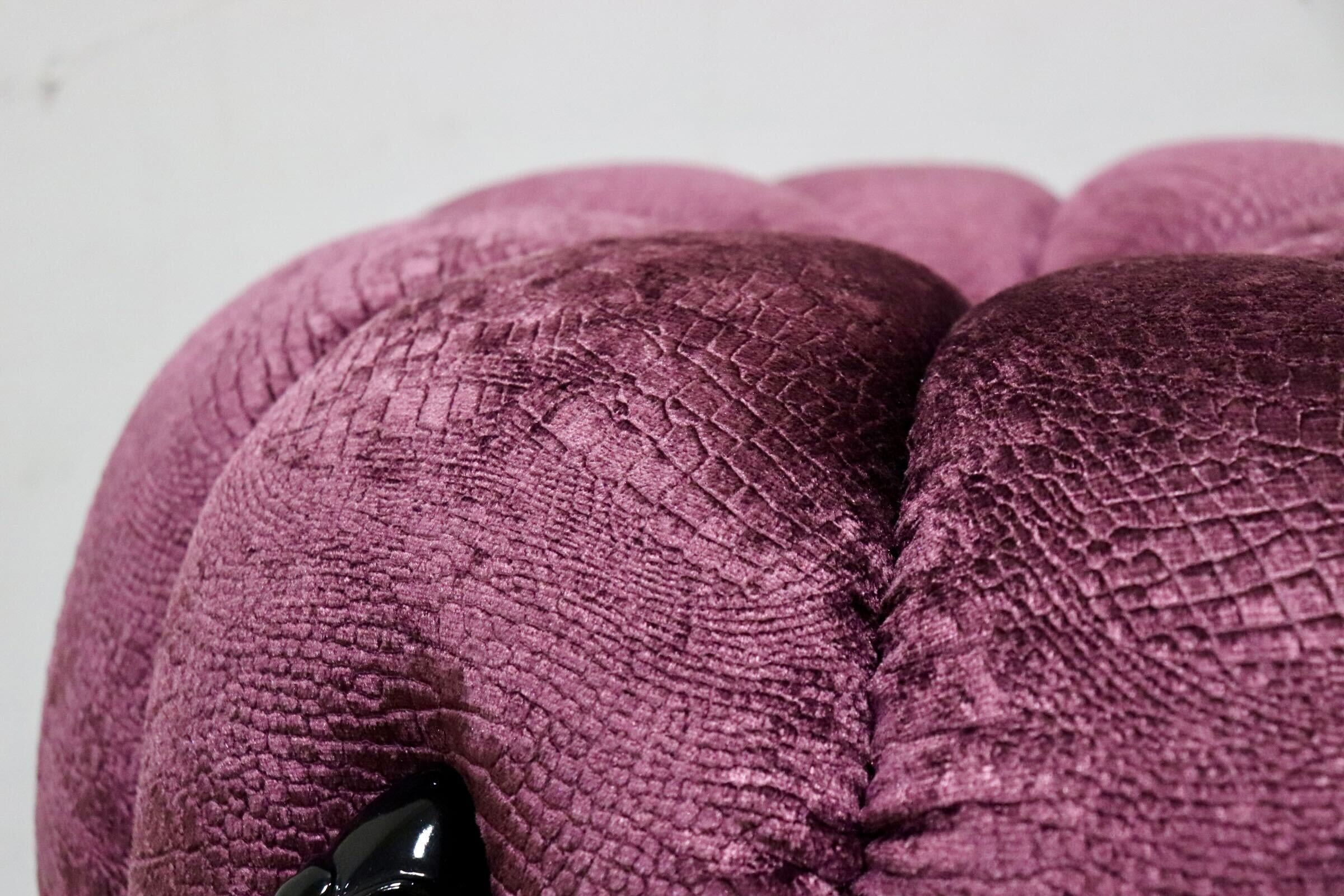 GMHH489C○パンプキンスツール アンティーク調 猫脚 ファブリック オットマン 腰掛け ヨーロピアン エレガント チェア 展示品