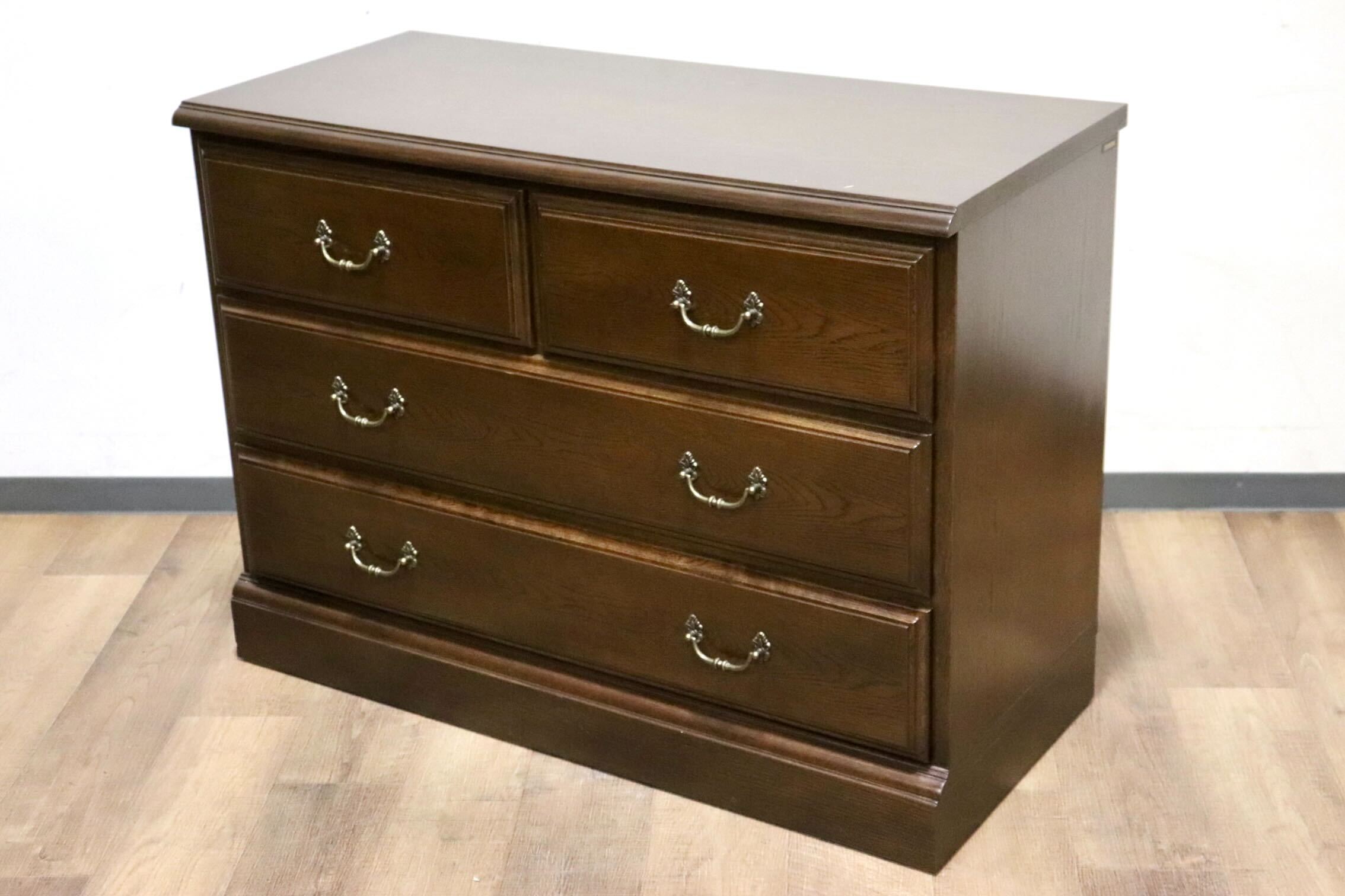 GMHN91A○domani / ドマーニ QUEENS LIFE クイーンズライフ 3段チェスト 整理箪笥 収納家具 オーク材 カリモク最高峰 定価約25万