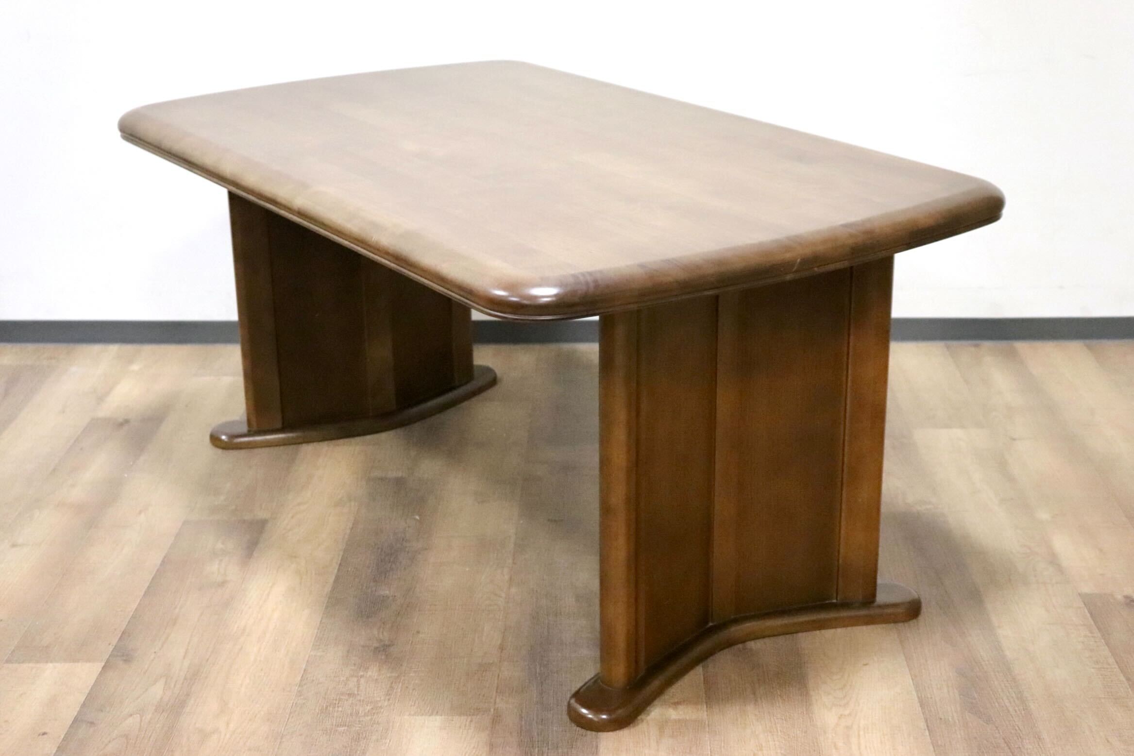 GMGS264○karimoku / カリモク ダイニングテーブル 食卓テーブル テーブル 机 作業台 天然木 和モダン レトロ カントリー 国産家具